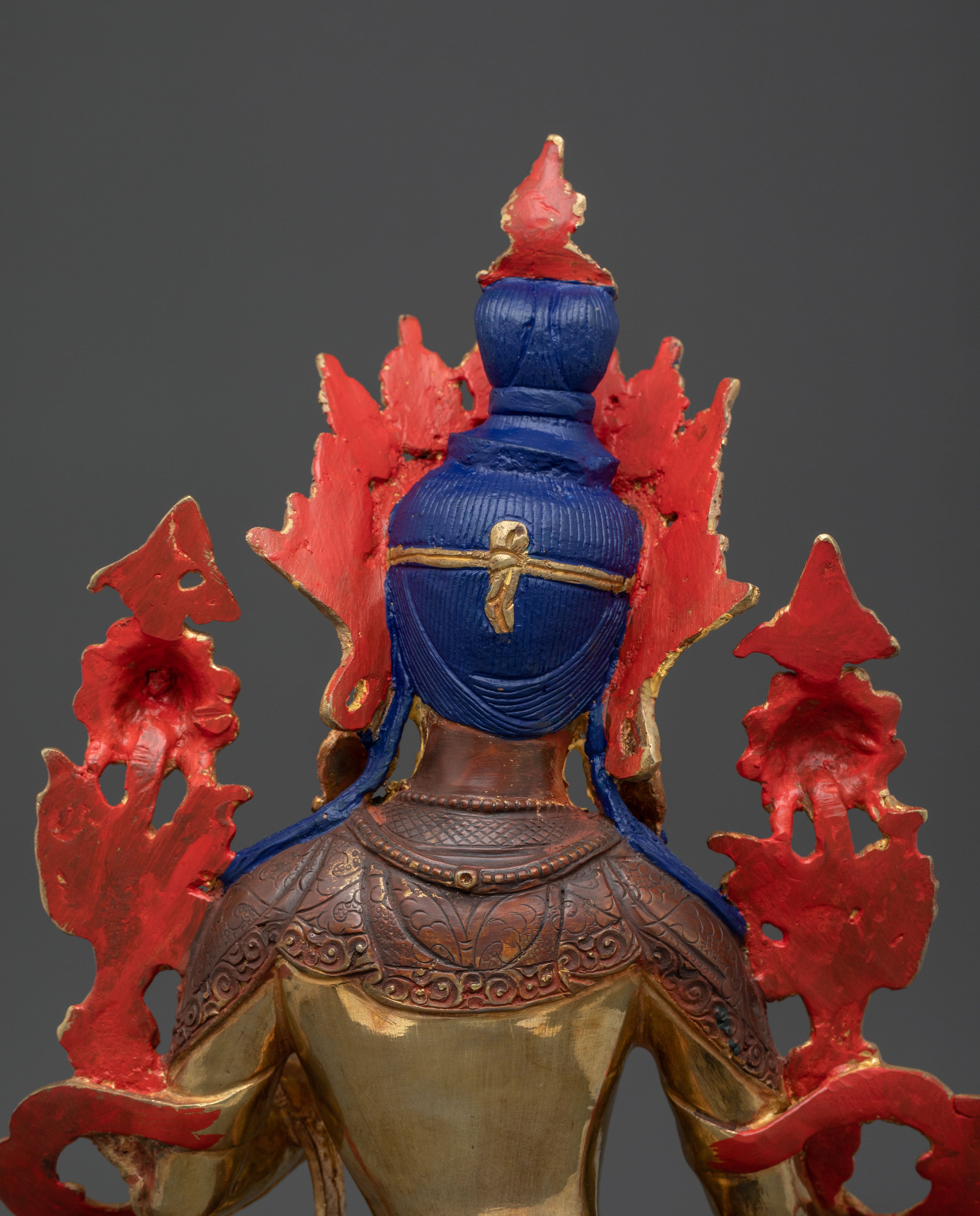 Meditation Goddess White Tara Sculpture | Divine Feminine Compassion Figure