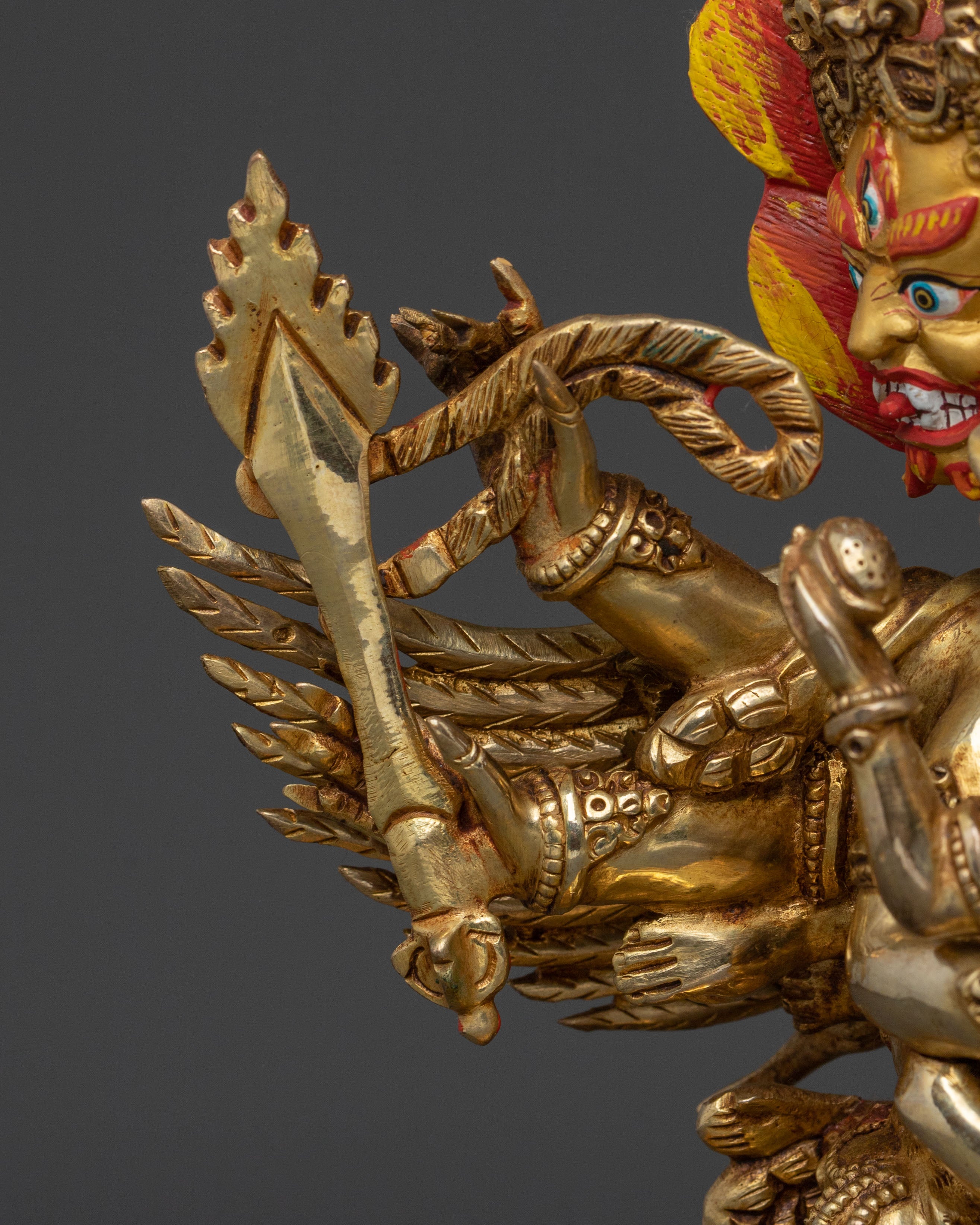 Hayagriva Divine Statue: Wrathful Protector
