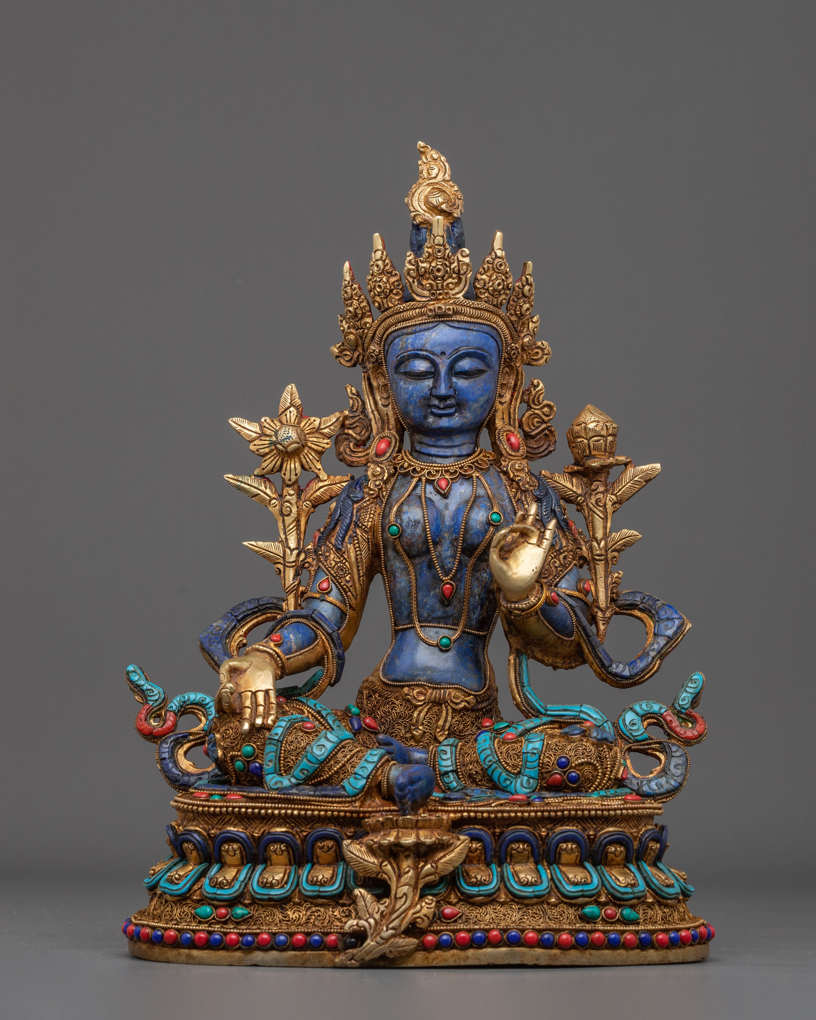 Green Tara Statue