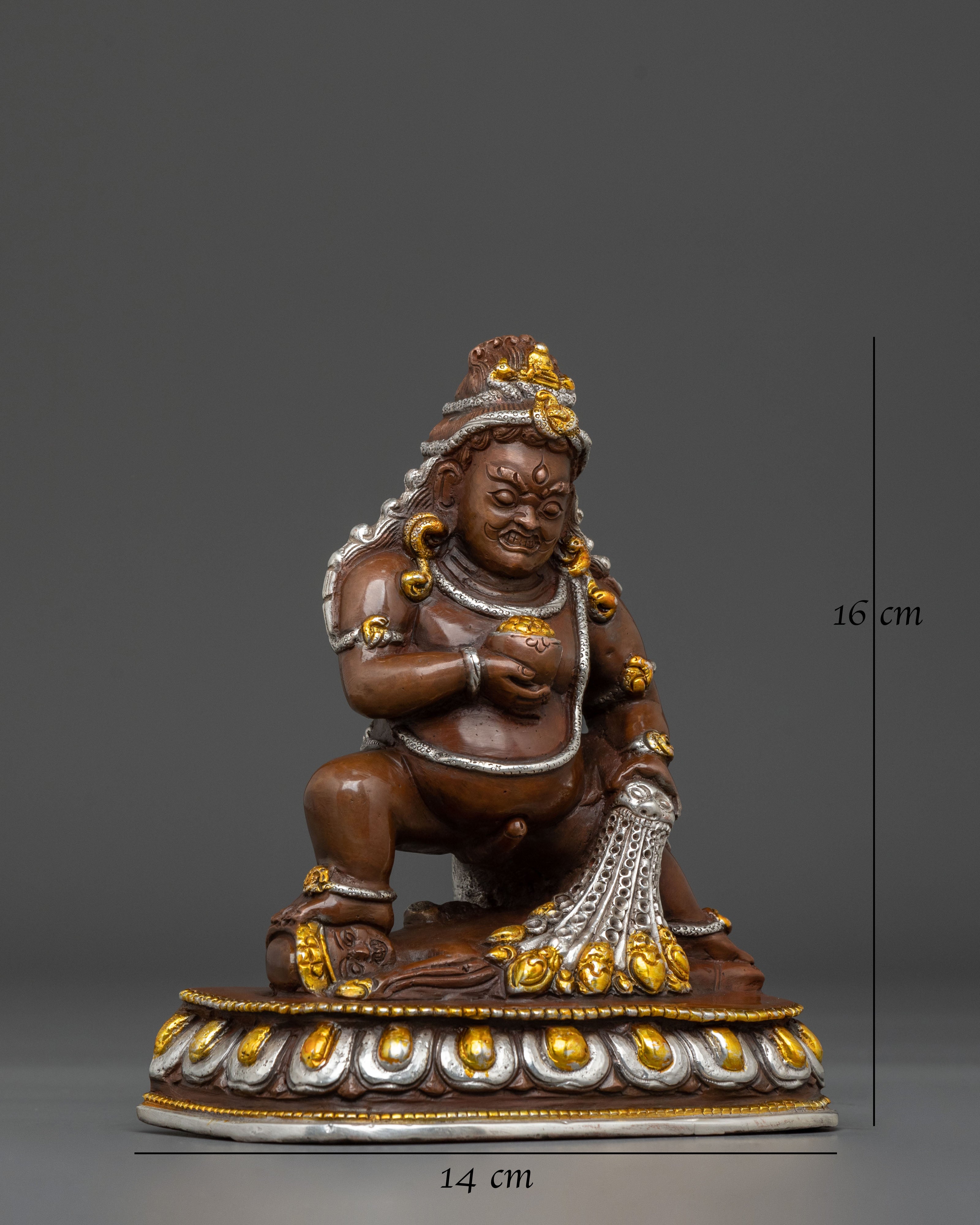 Black Dzambhala Statue | Wealth Deity