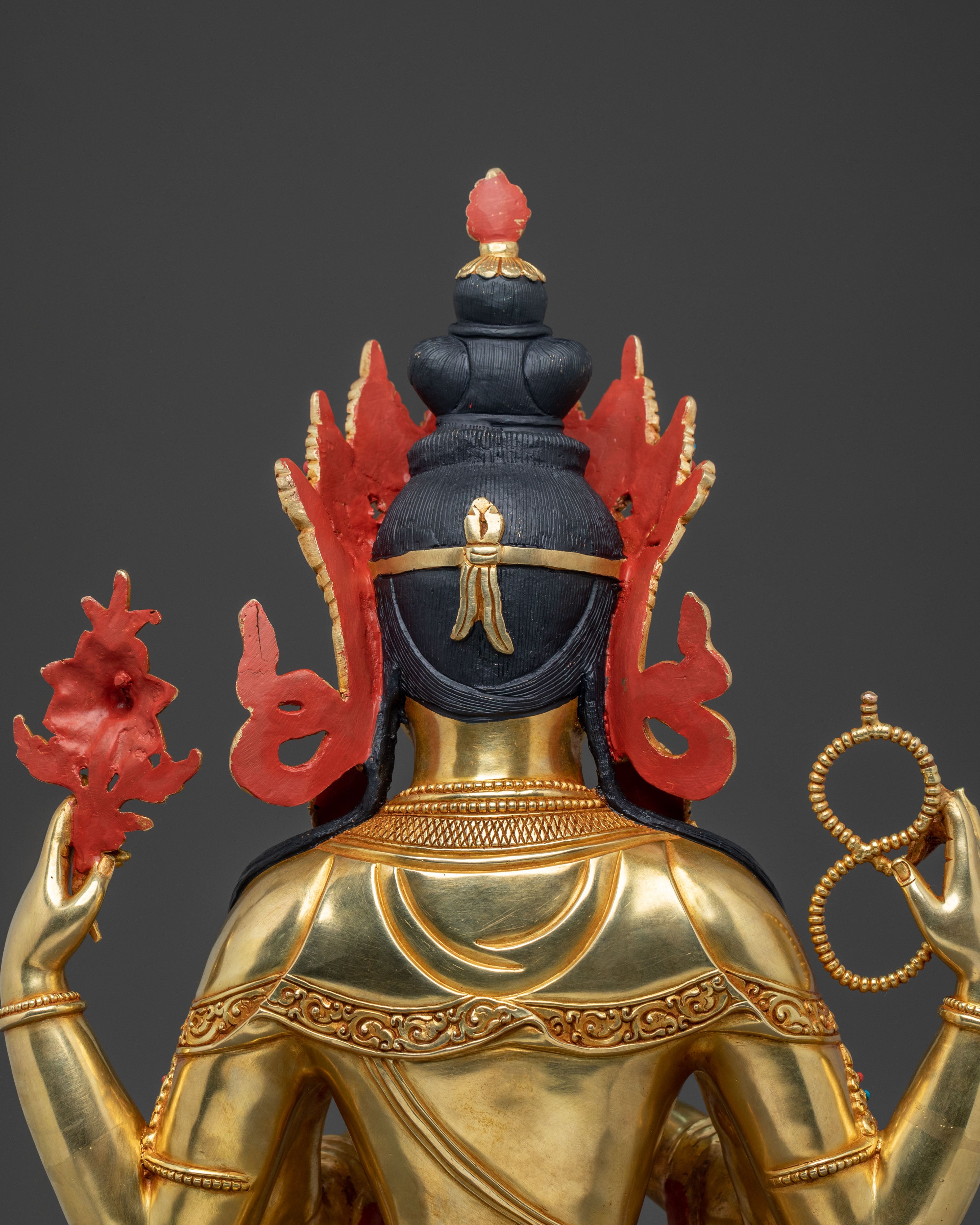 Chenrezig Meditation Statue | Altar Home Decor