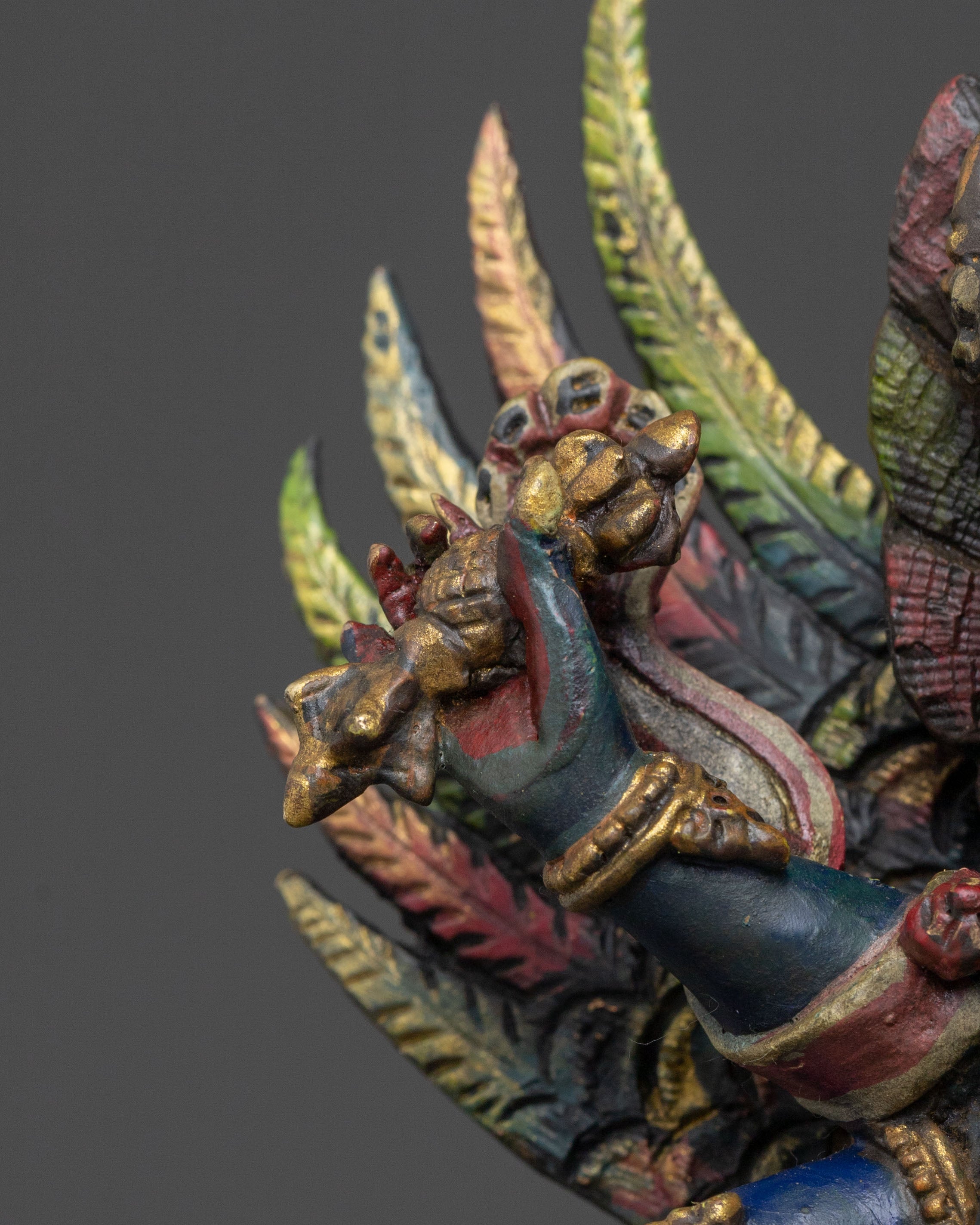 Handmade Vajrakilaya Statue | Buddhist Altar Decor