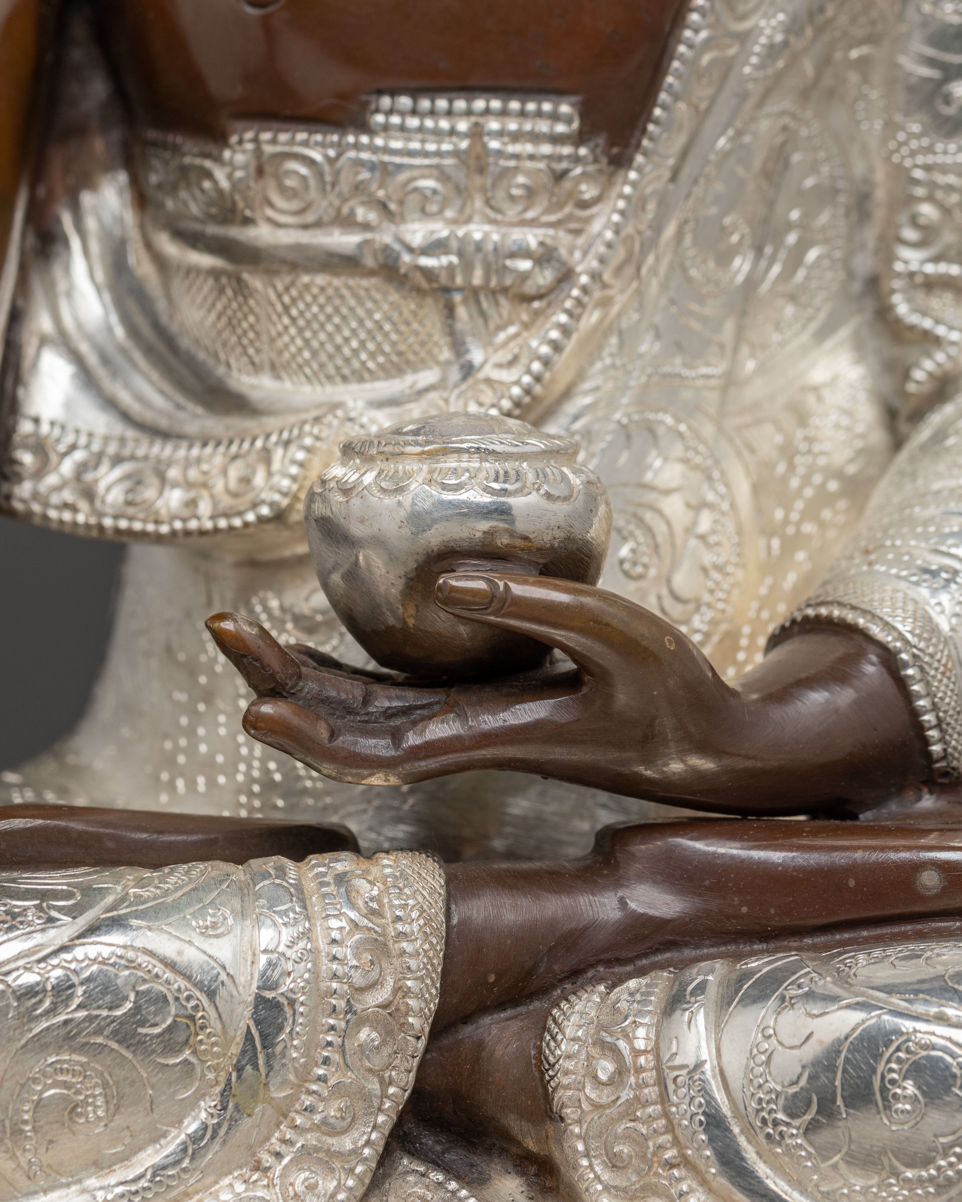 Shakyamuni Buddha Copper Handmade Statue