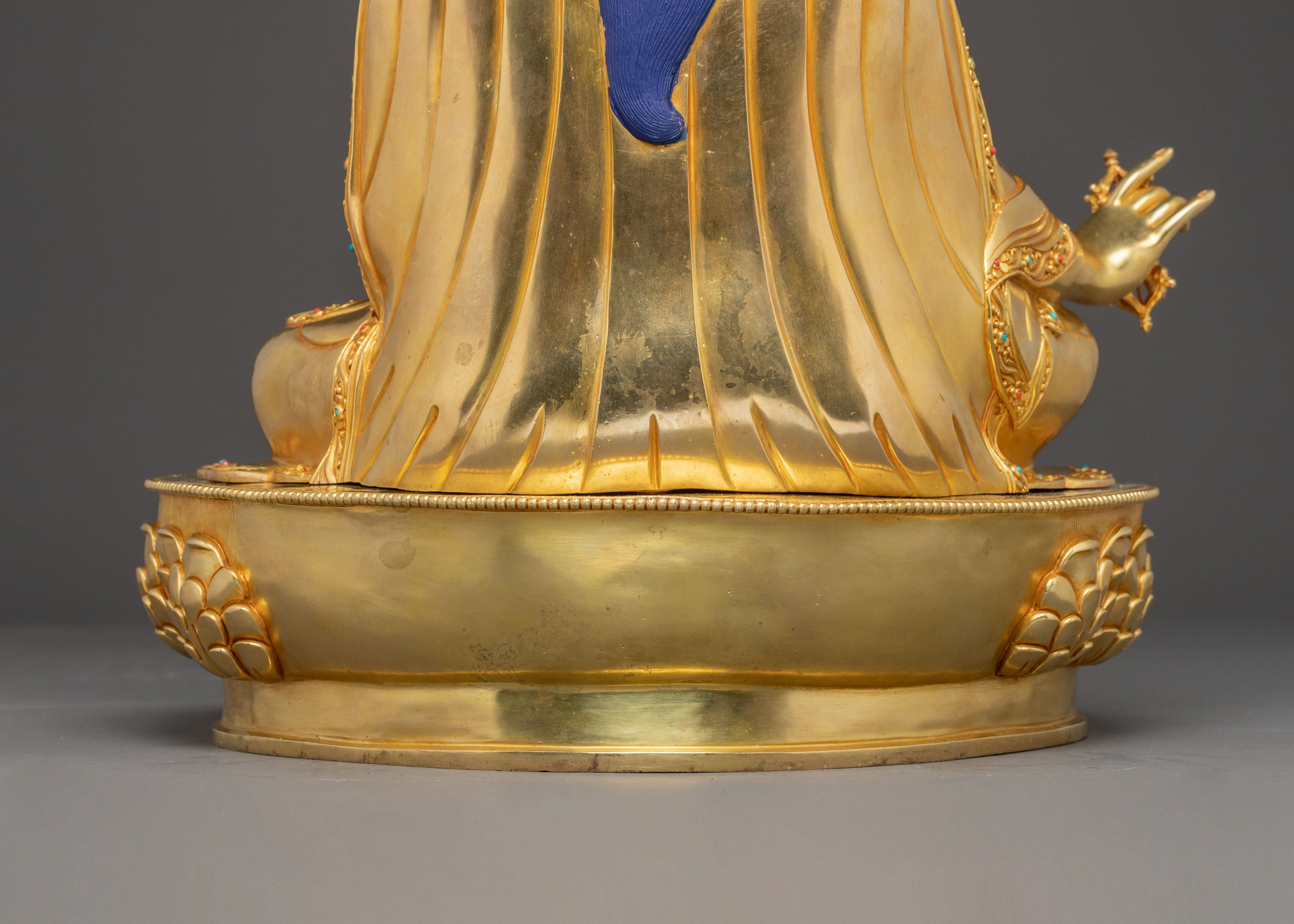 Radiant Guru Rinpoche Handmade Sculpture | Padmasambhava Statue