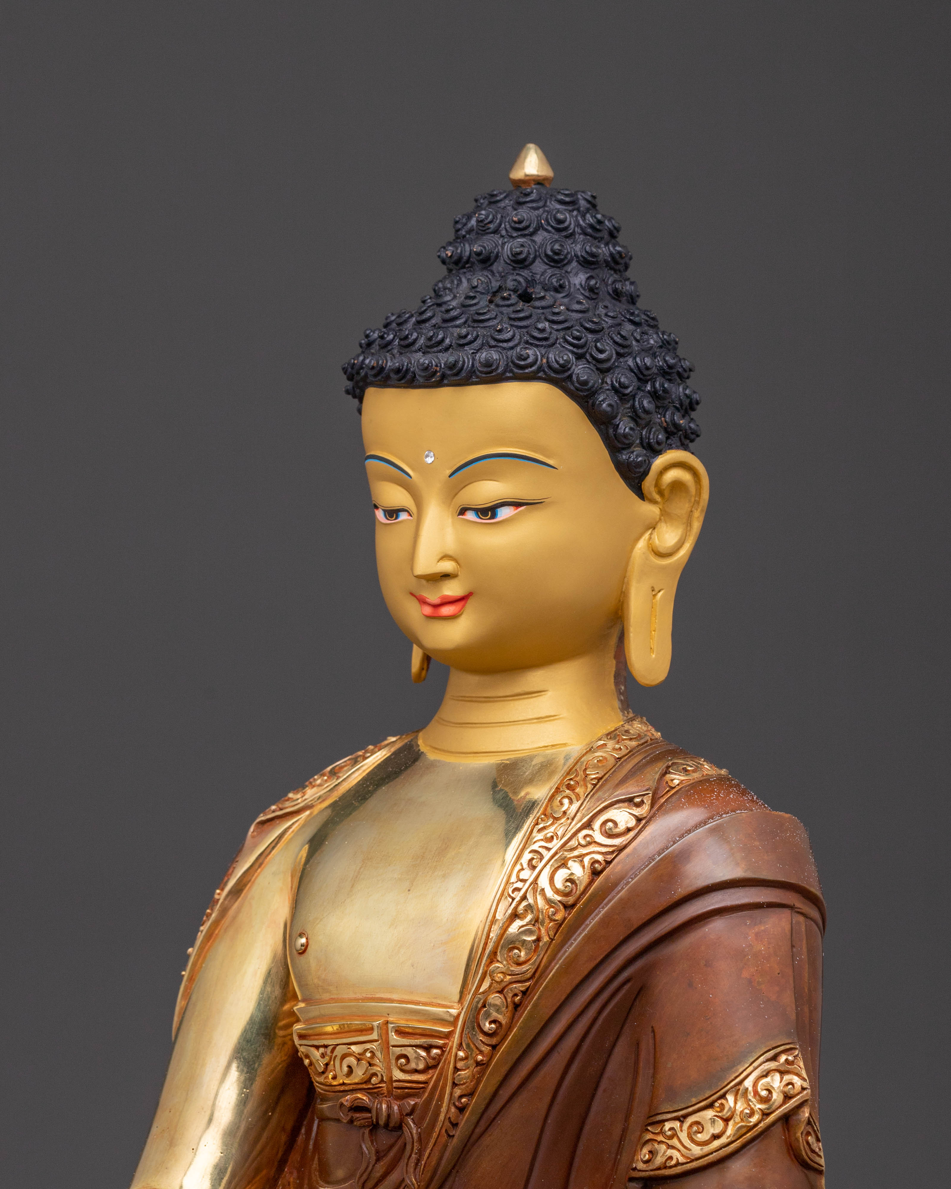 Handcrafted Shakyamuni Buddha Enlightened Statue