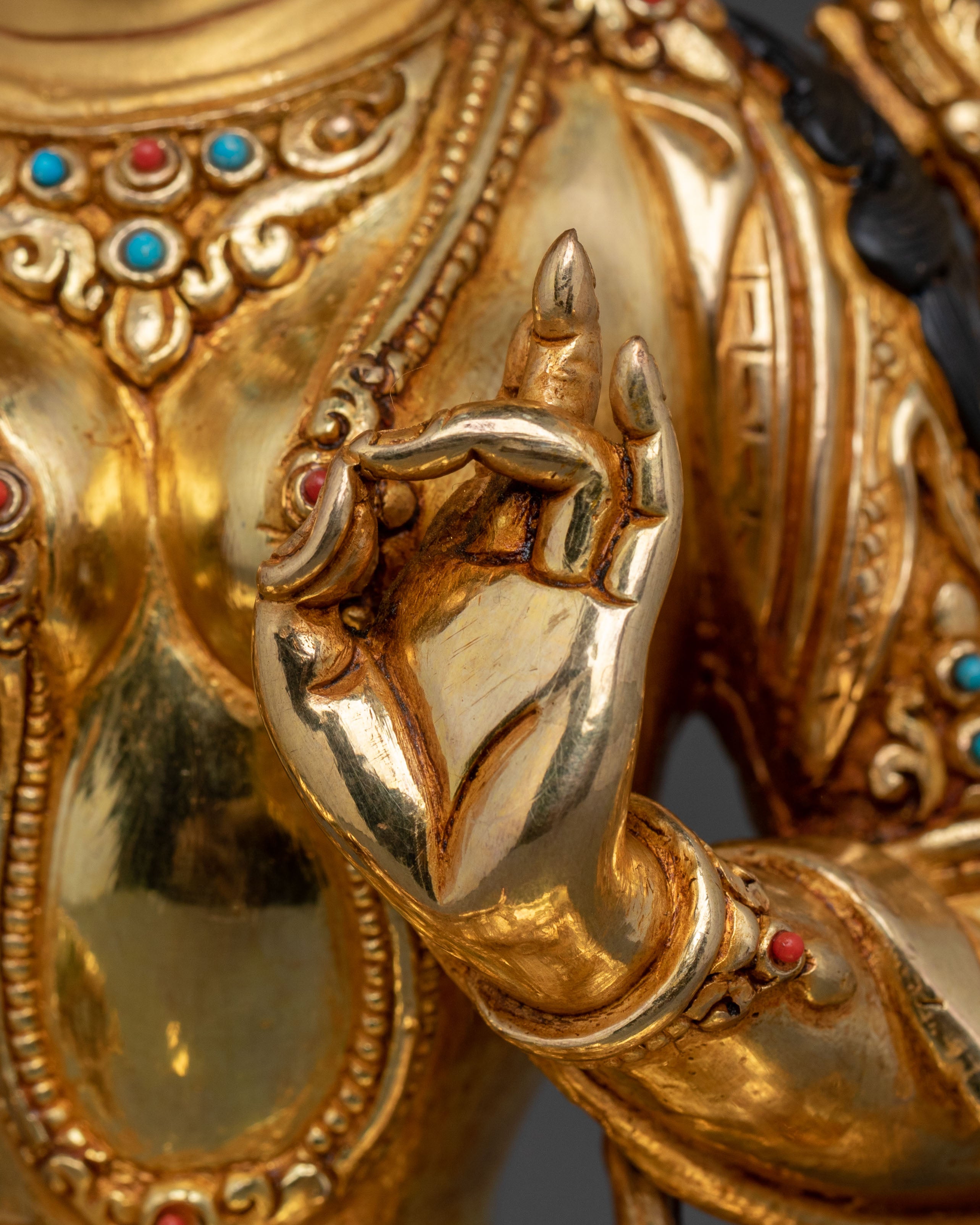 Handcrafted Green Tara Statue | Symbol of Compassion