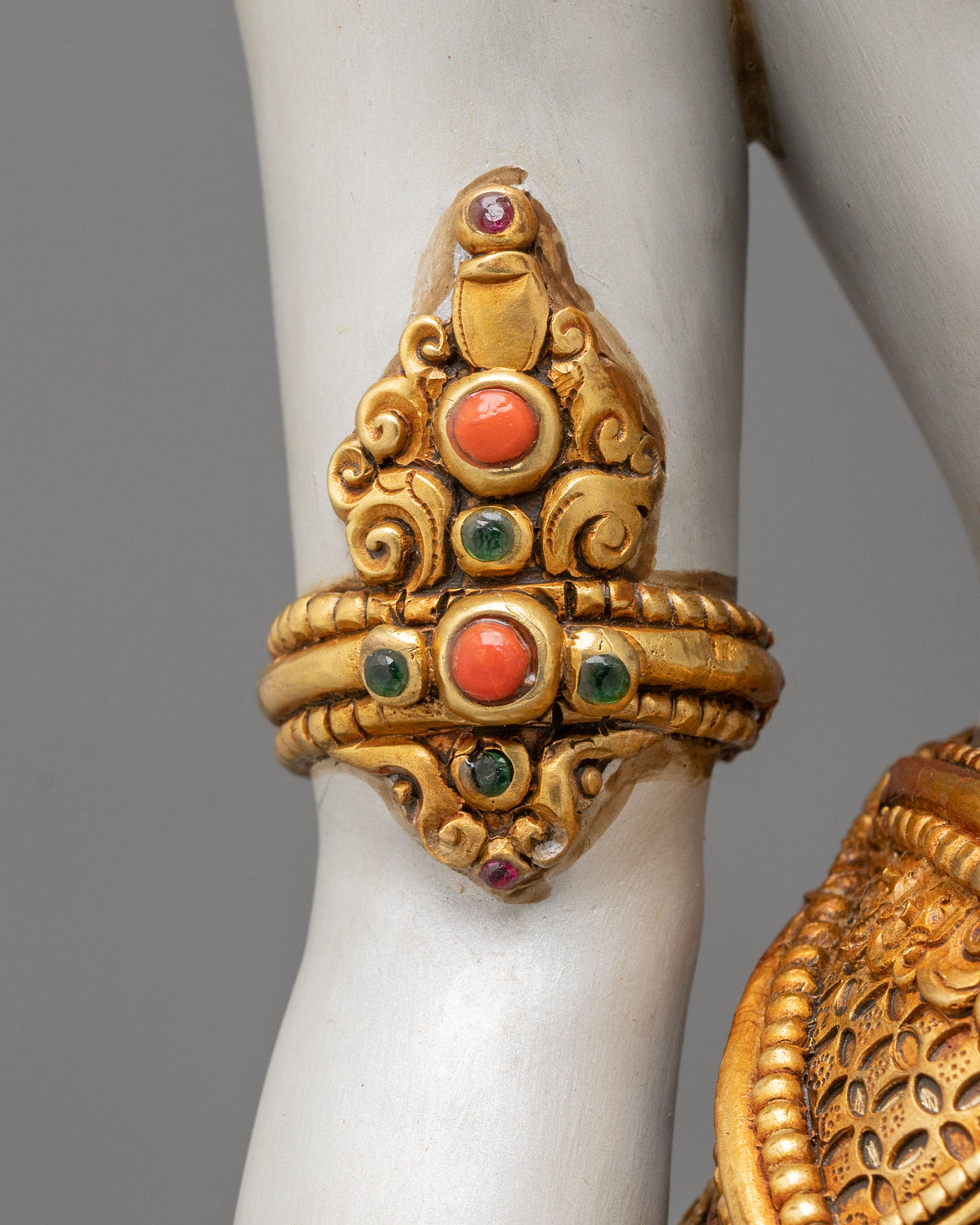 Lokeshwor Copper Sculpture | Tibetan Buddhist Figurine