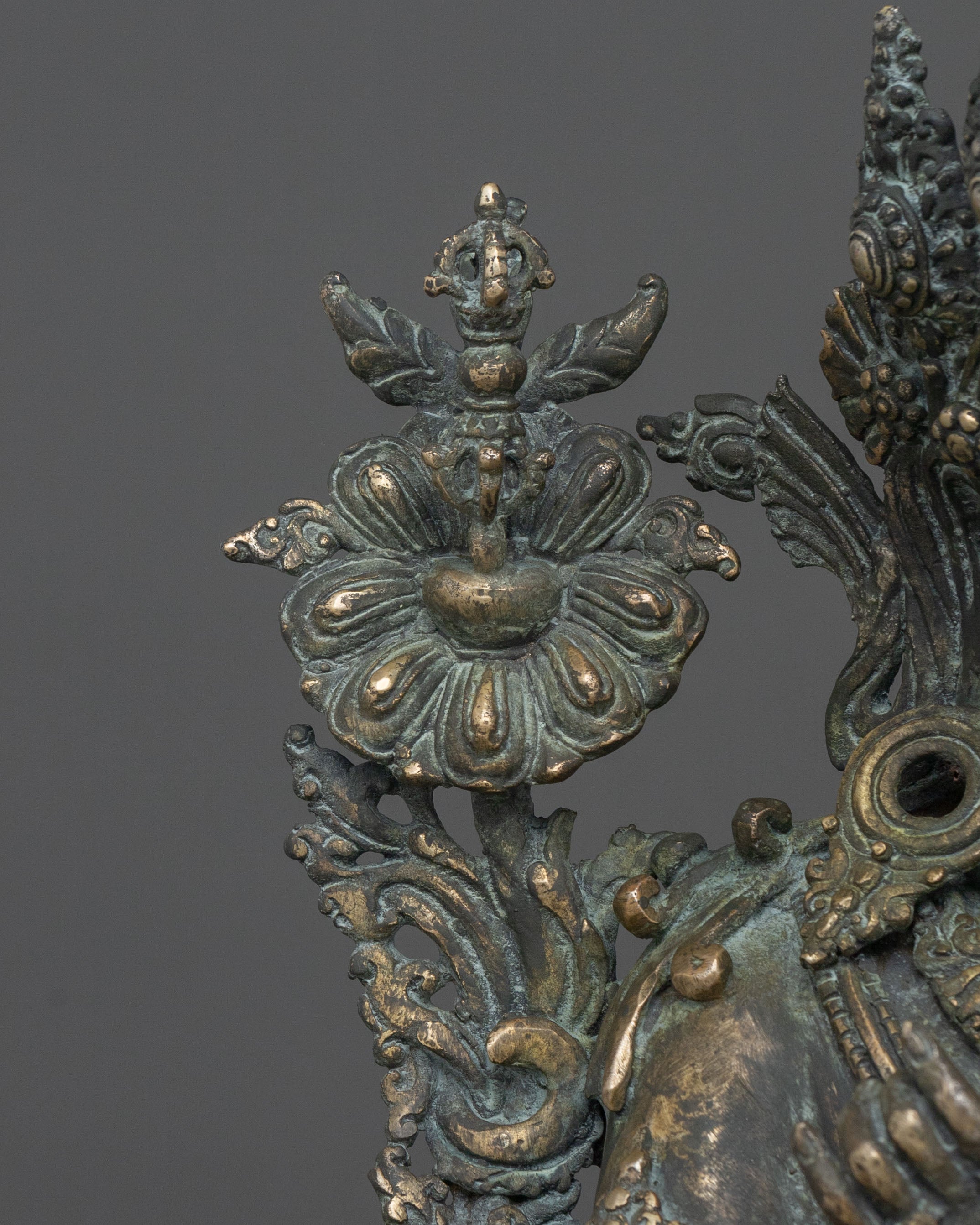 Vajradhara Copper Sculpture | Bronze Figurine of Wisdom