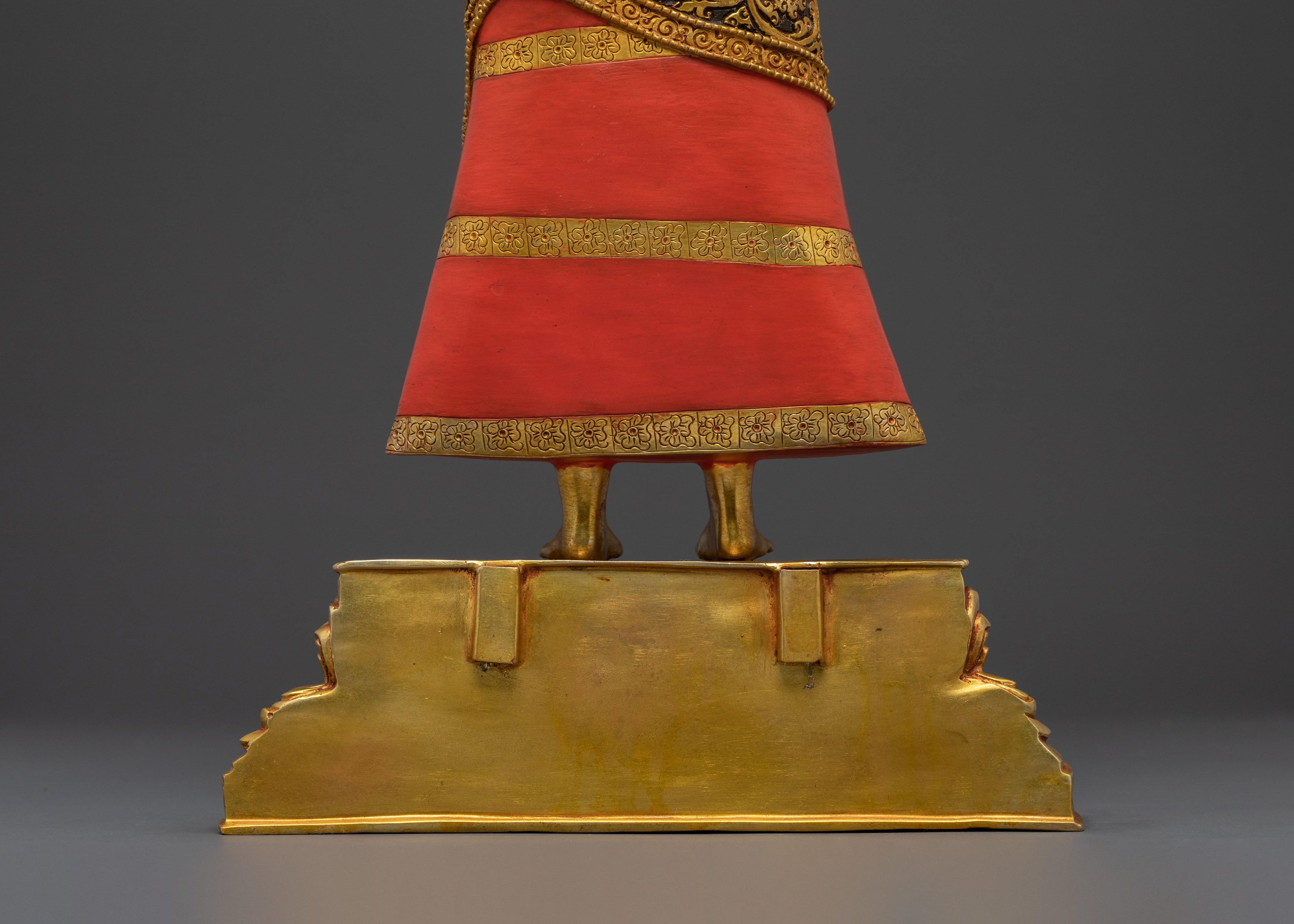 Dipankara Buddha Spiritual Golden Statue: Radiant Grace