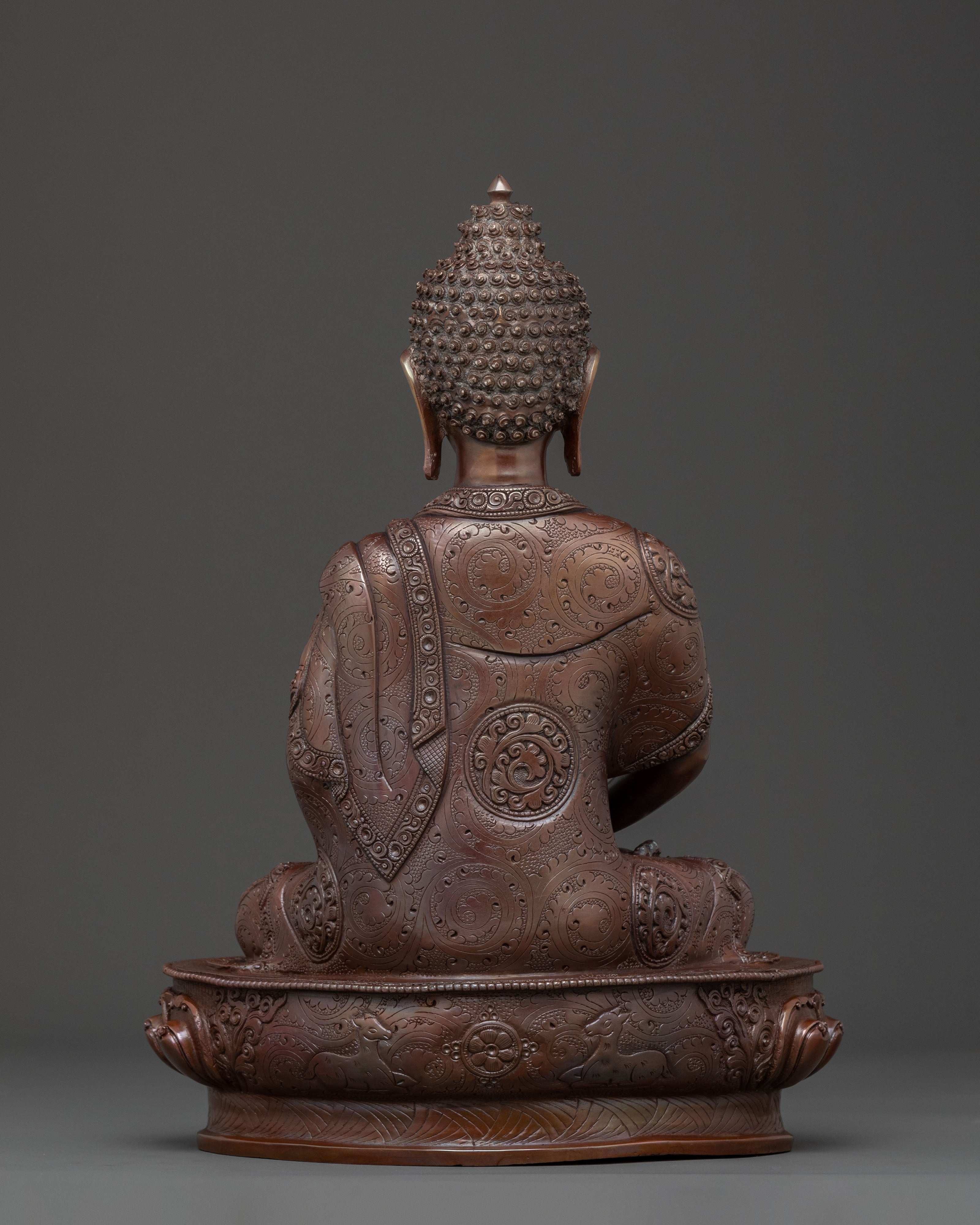 Hand-Carved Amitabha Buddha Statue | Home Decor