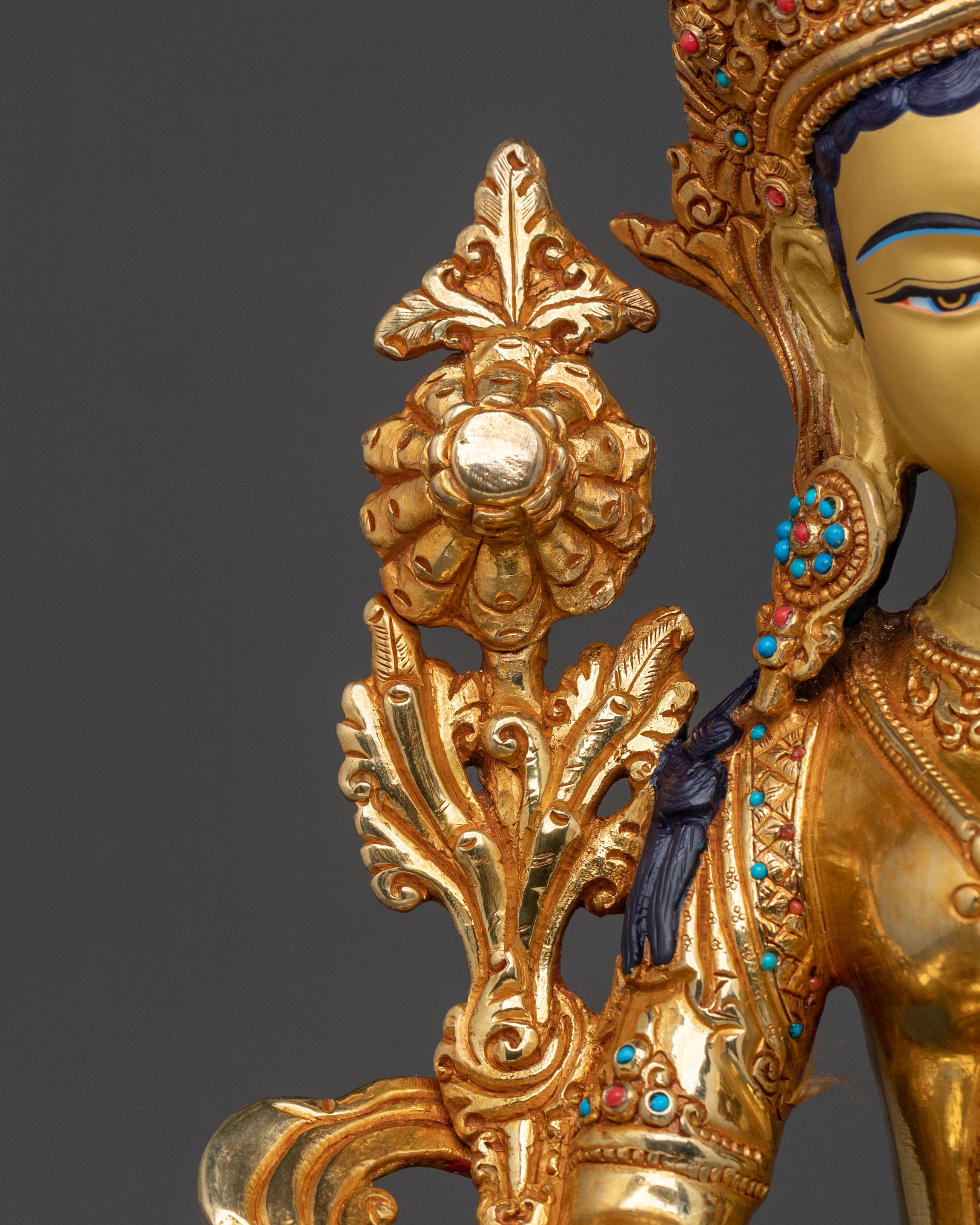 White Tara Sacred Statue | Buddhist Goddess