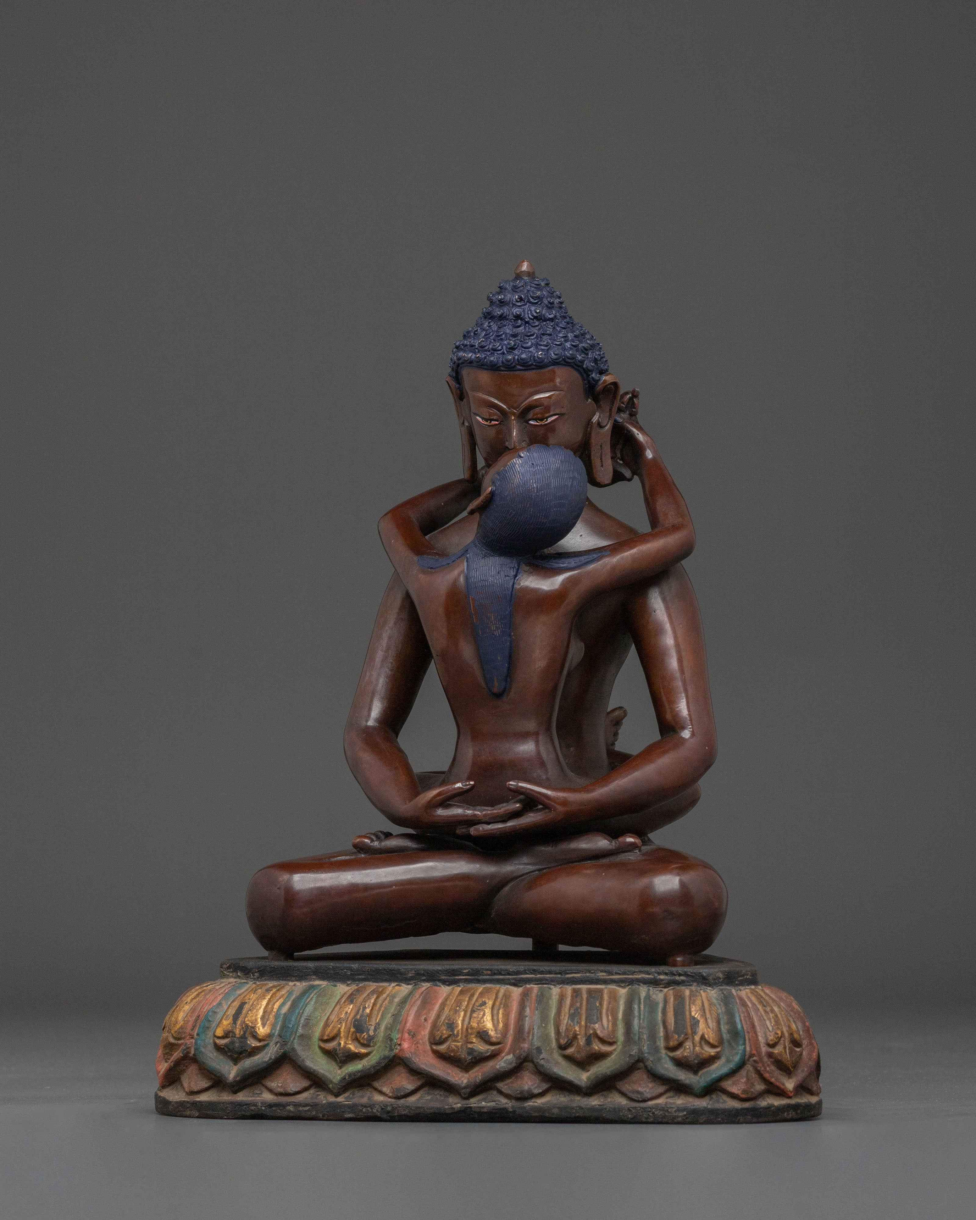 Samantabhadra Divine Figurine with Consort | Primordial Buddha