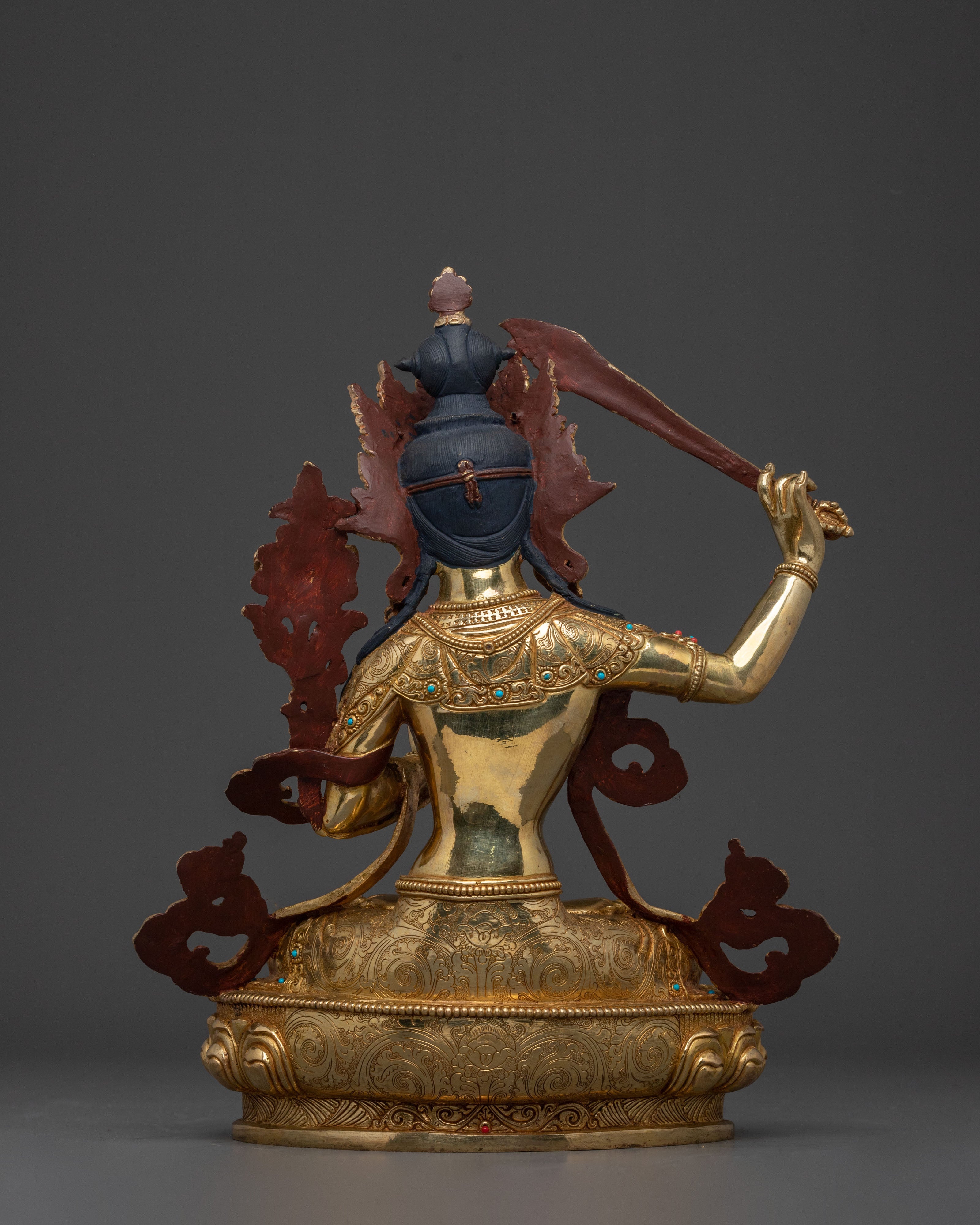 Manjushri Buddhist Sculpture | Symbol of Wisdom