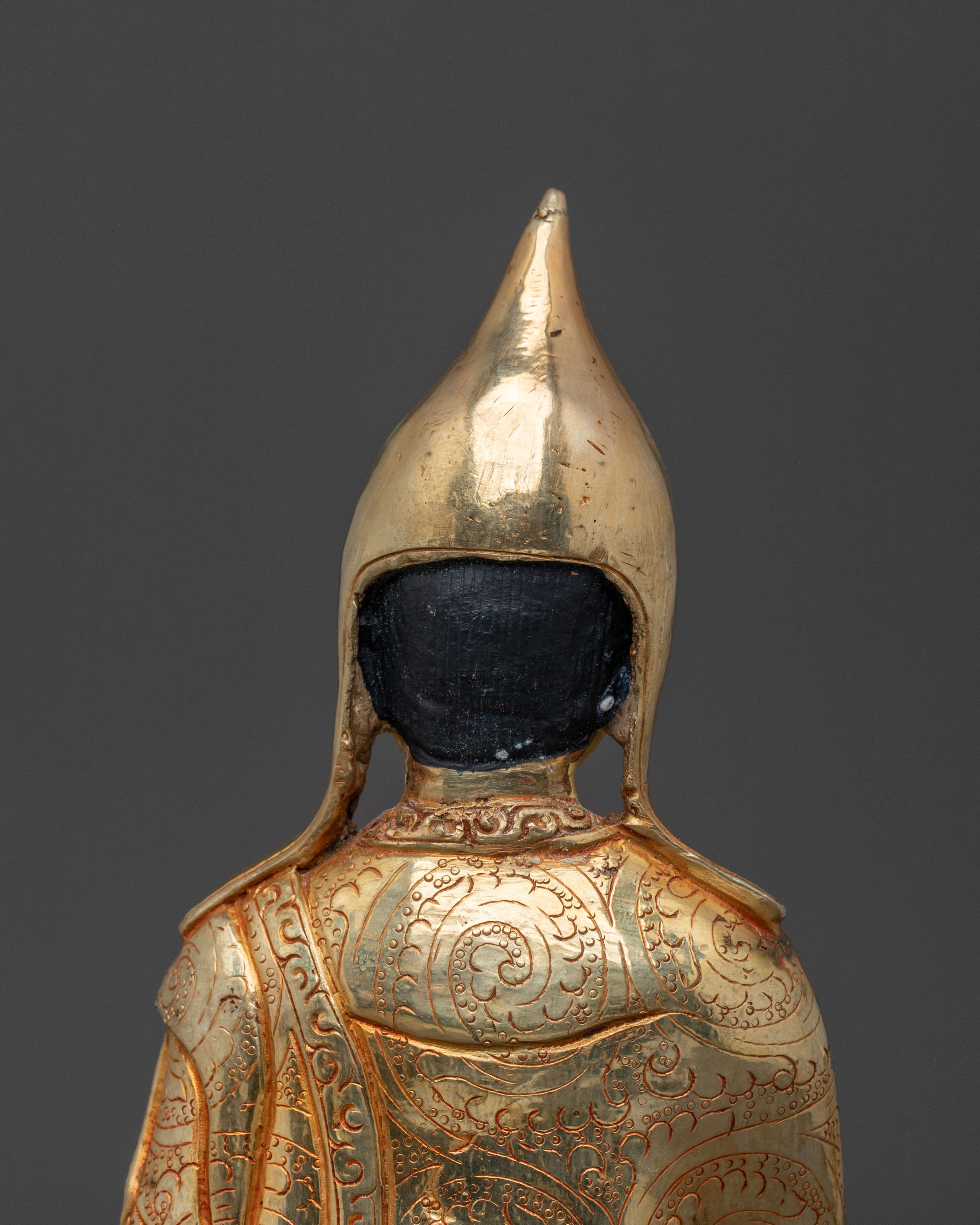 Tibetan Buddhist Master Atisa Statue | Tibetan Buddhist Scholar of Wisdom