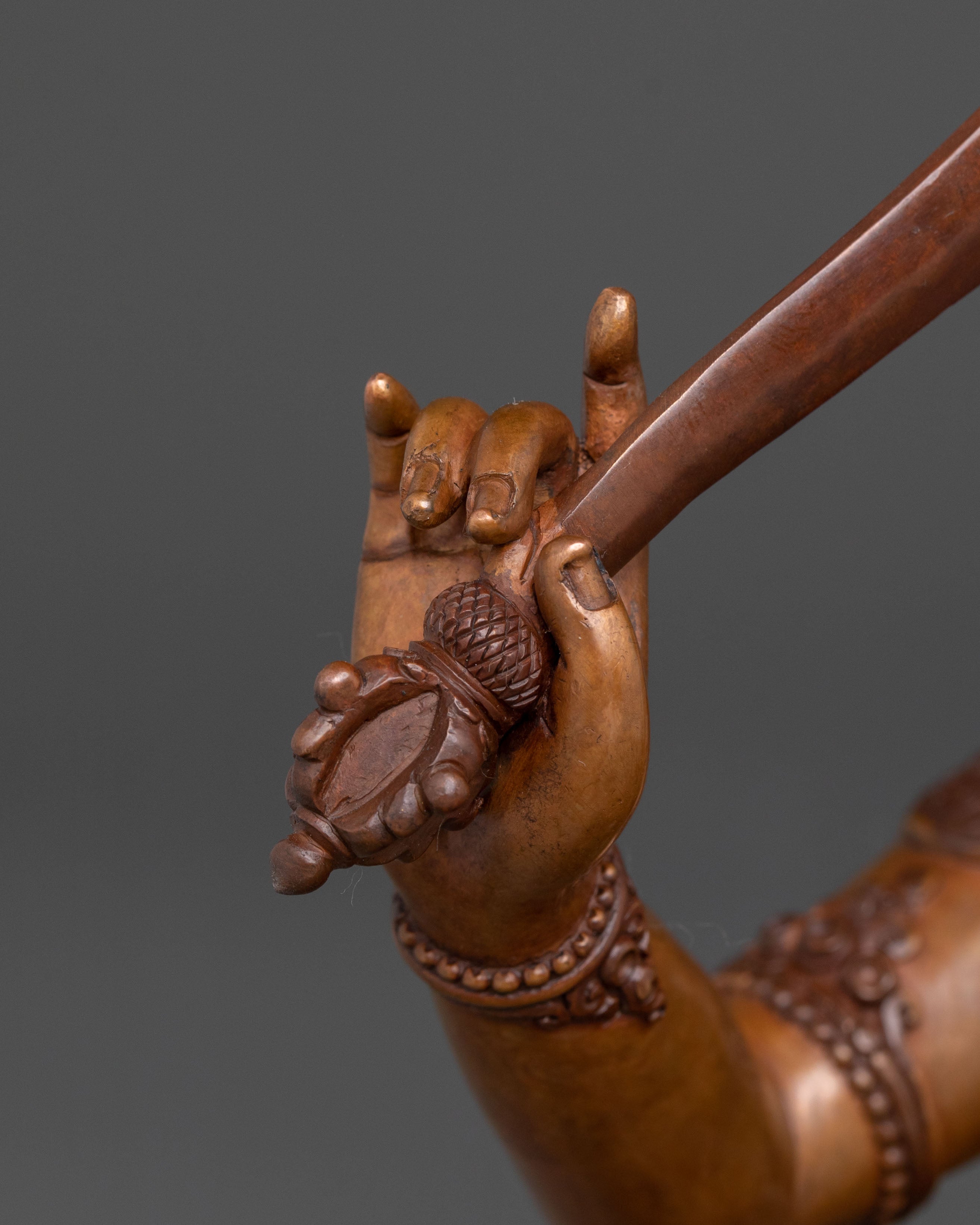 Himalayan Manjushri Traditional Statue | Symbol of Wisdom & Compassion