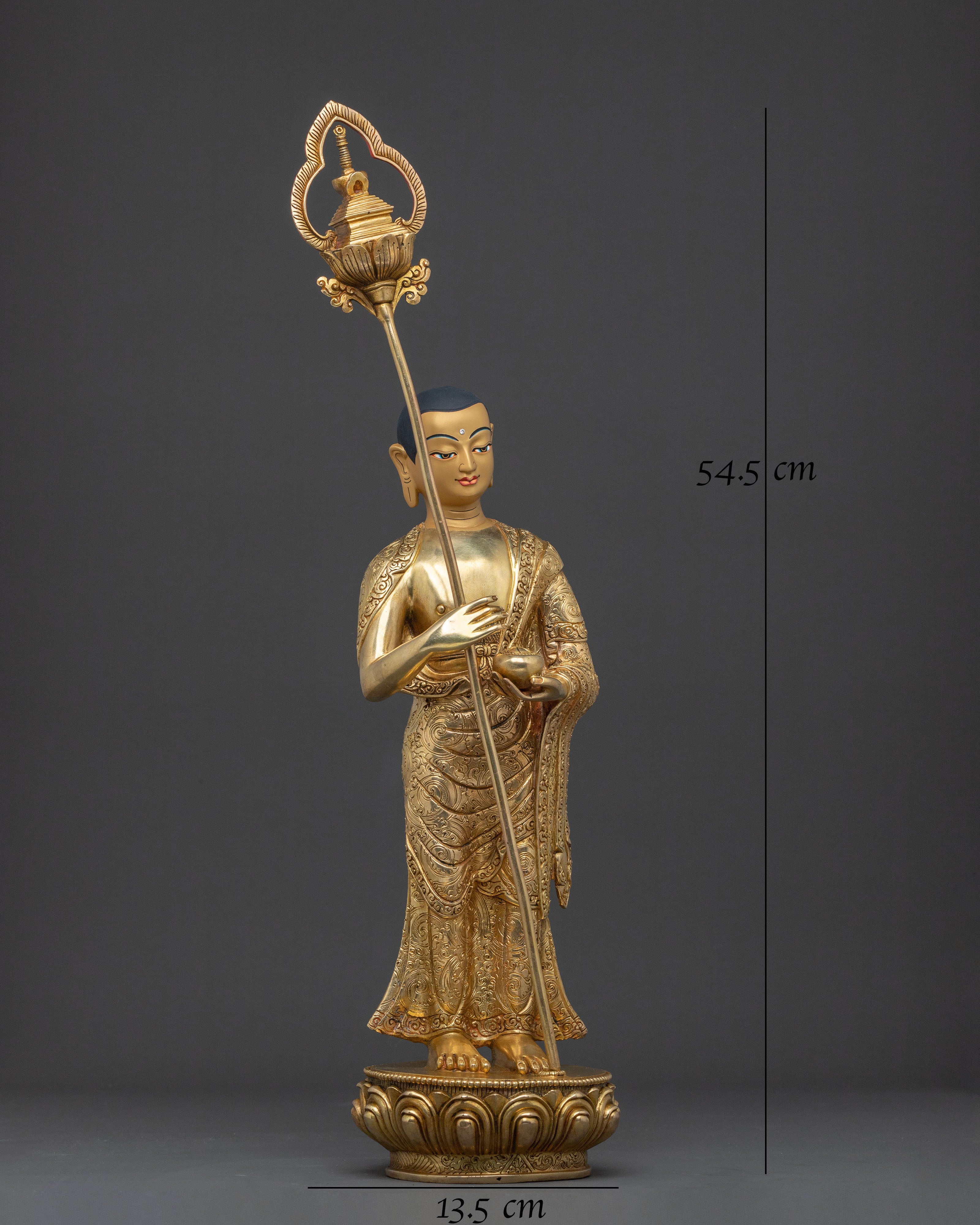 Shakyamuni Buddha Statue with Disciples | Home Decor