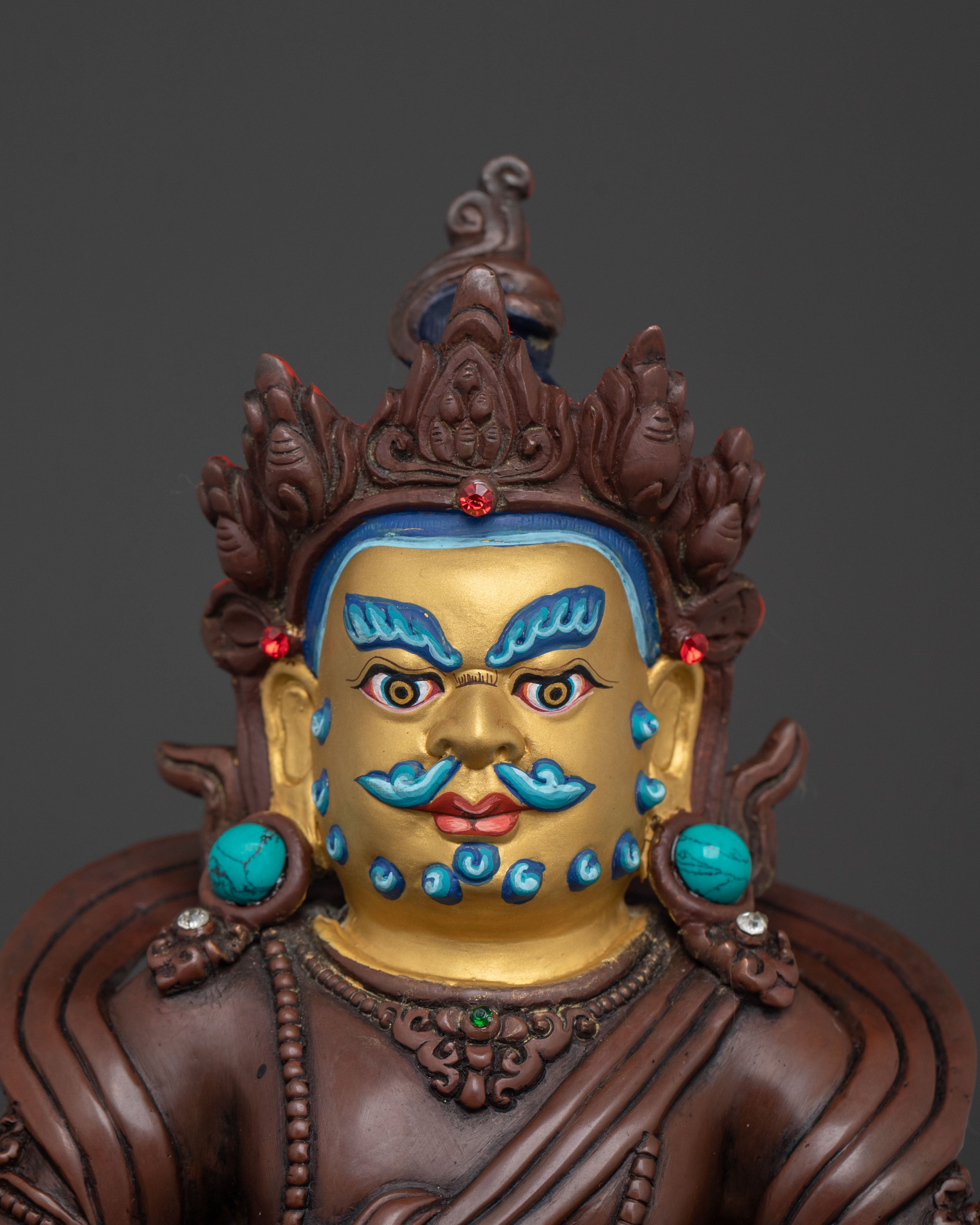 Dzambhala Sacred Statue of Prosperity | Wealth Deity of Abundance and Fortune