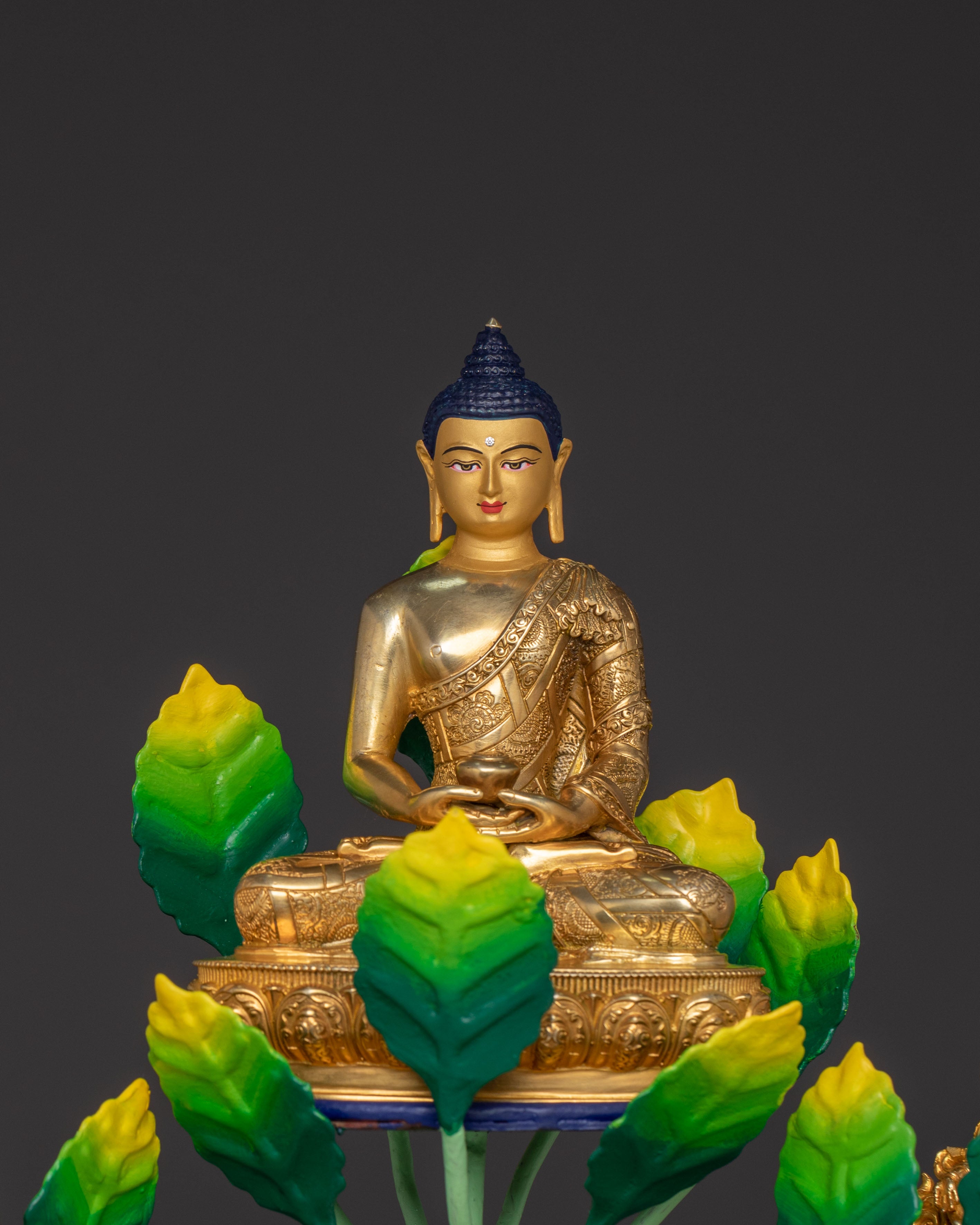 21 Tara Spiritual Statue Set | 24k Gold Gilded Figures