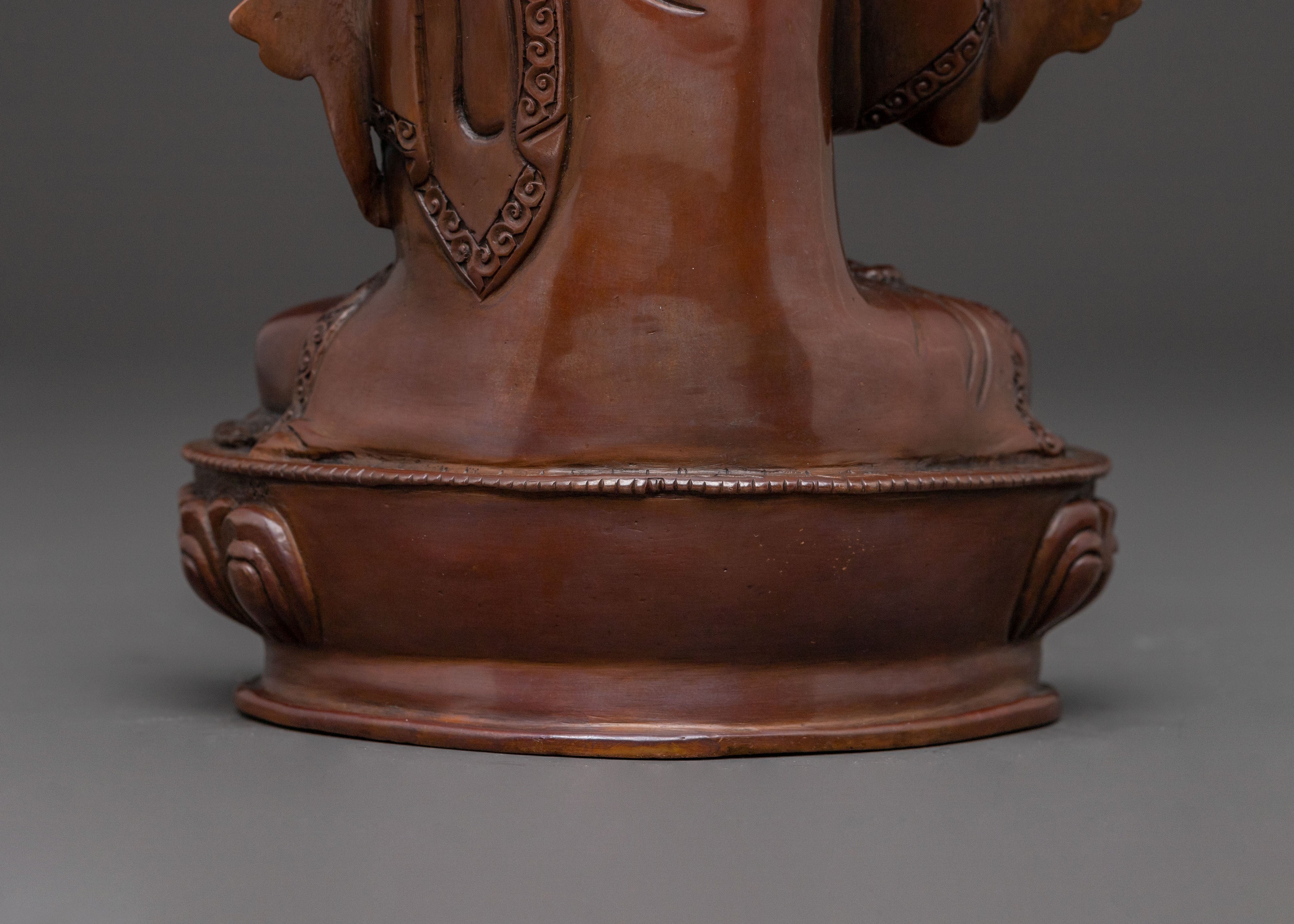 Tsongkhapa Divine Statue with Disciples: Altar Decor