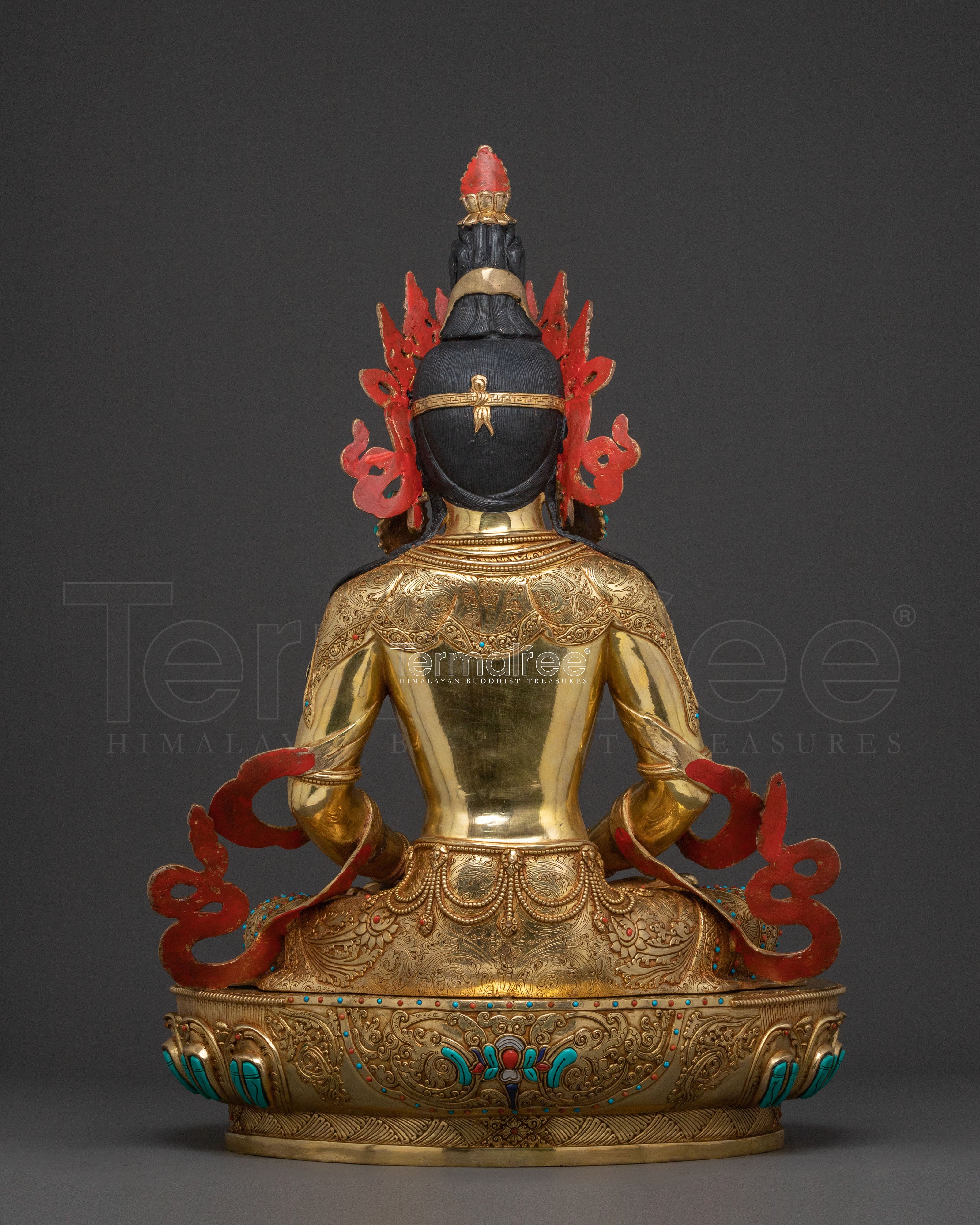 Sacred Amitayus Buddha Statue | Spiritual Figure