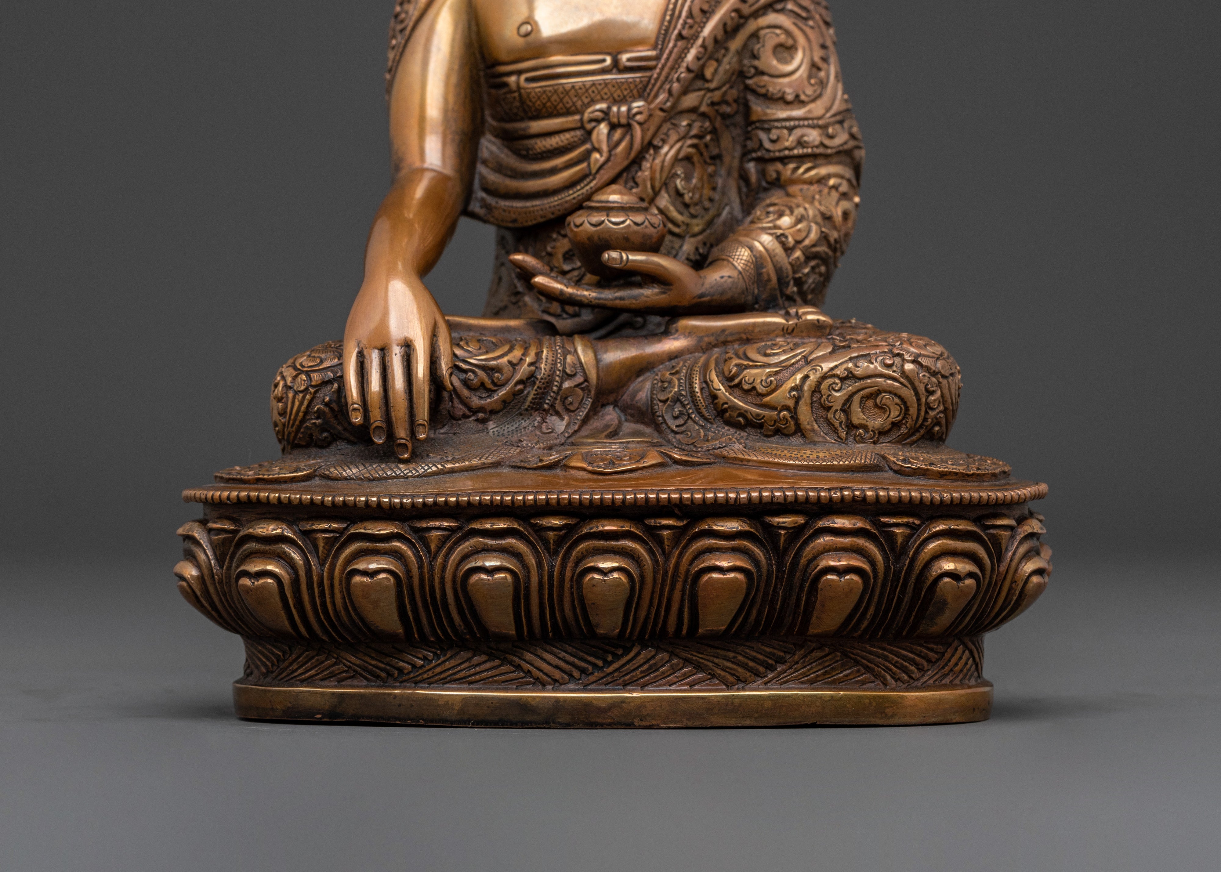 Handcrafted Three Buddhas Statue Set | Divine Figures