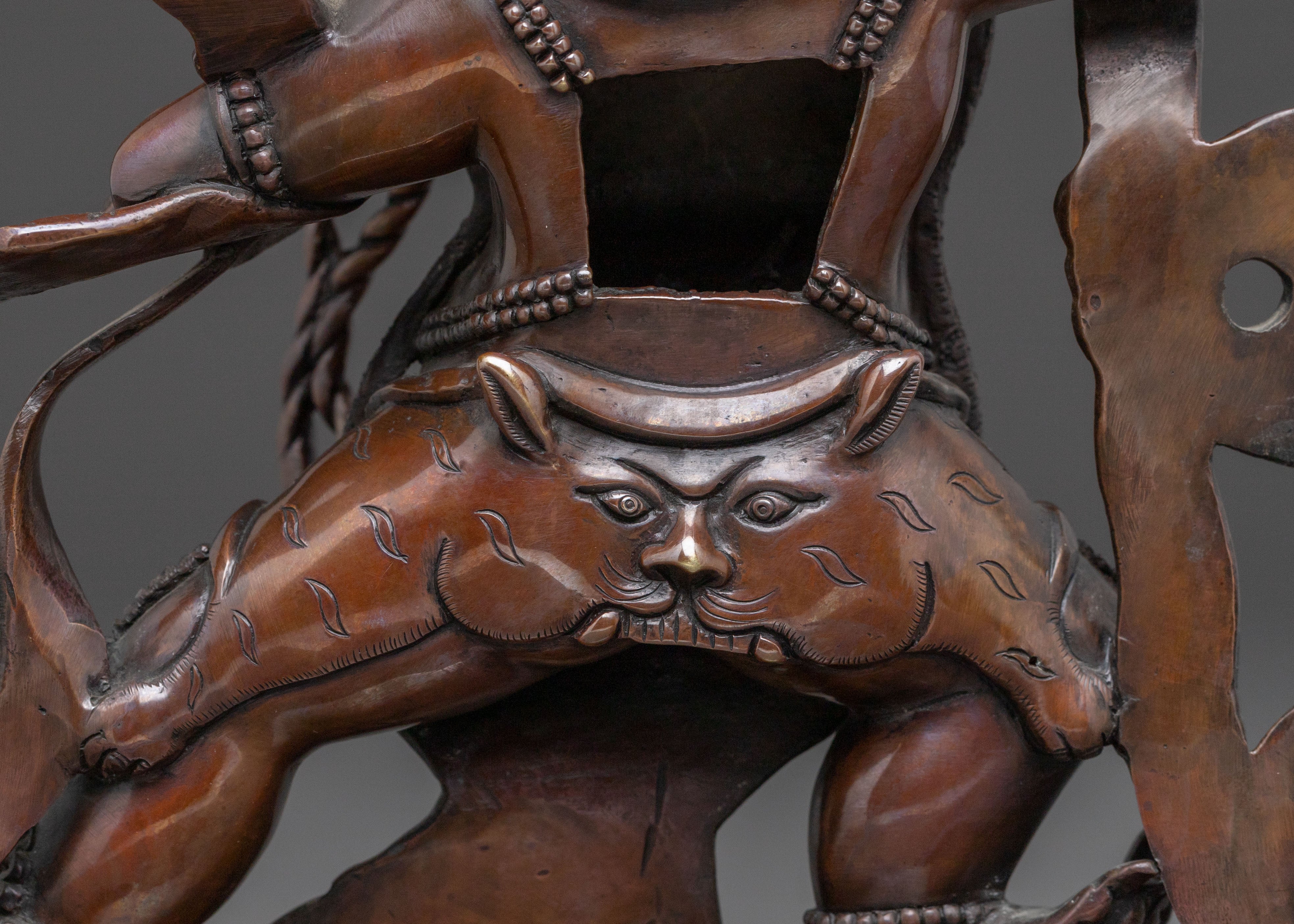 Vajrapani: Oxidized Copper Serenity