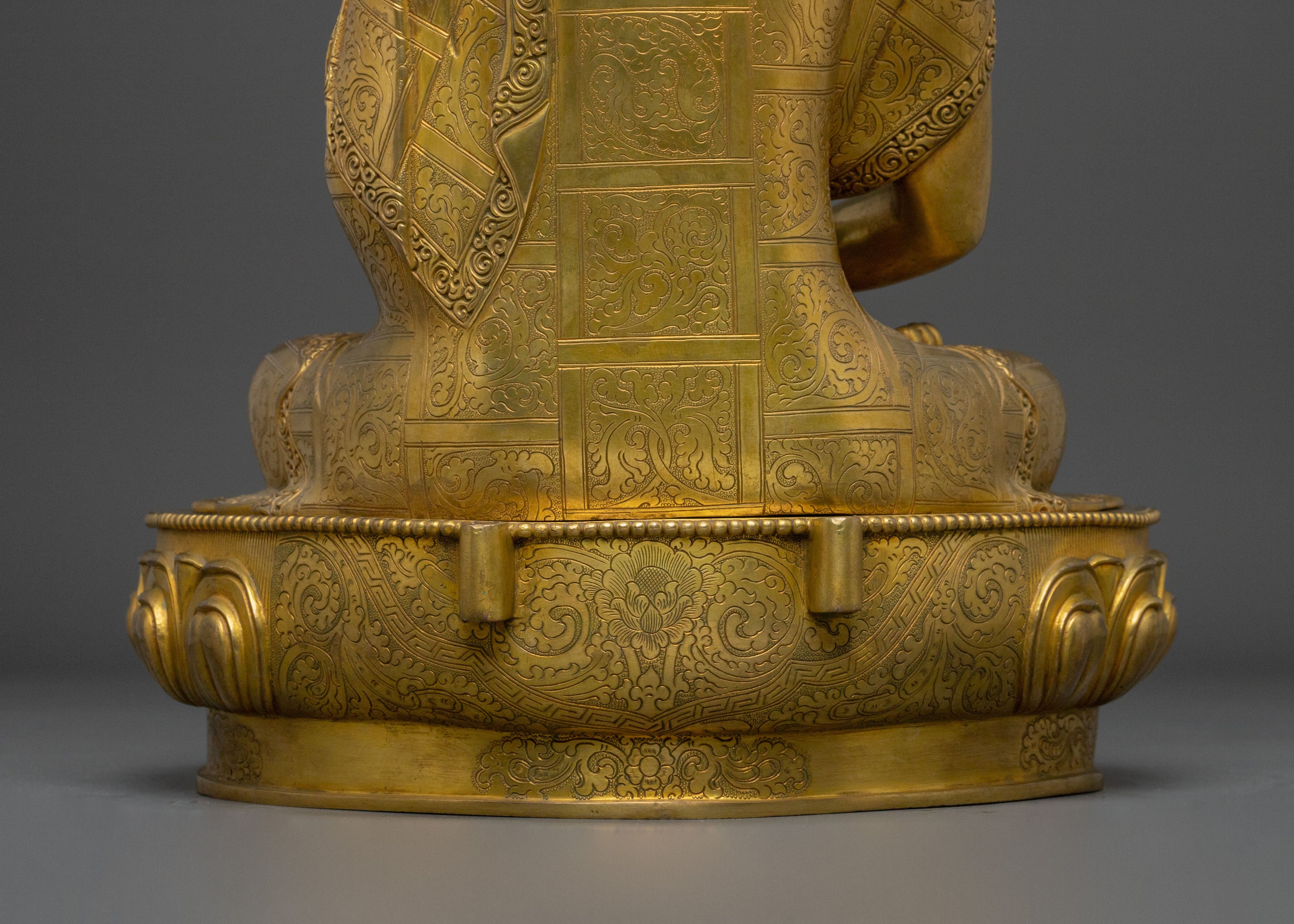 Amitabha Buddha Enlightened Figurine: Buddha of Infinite Light