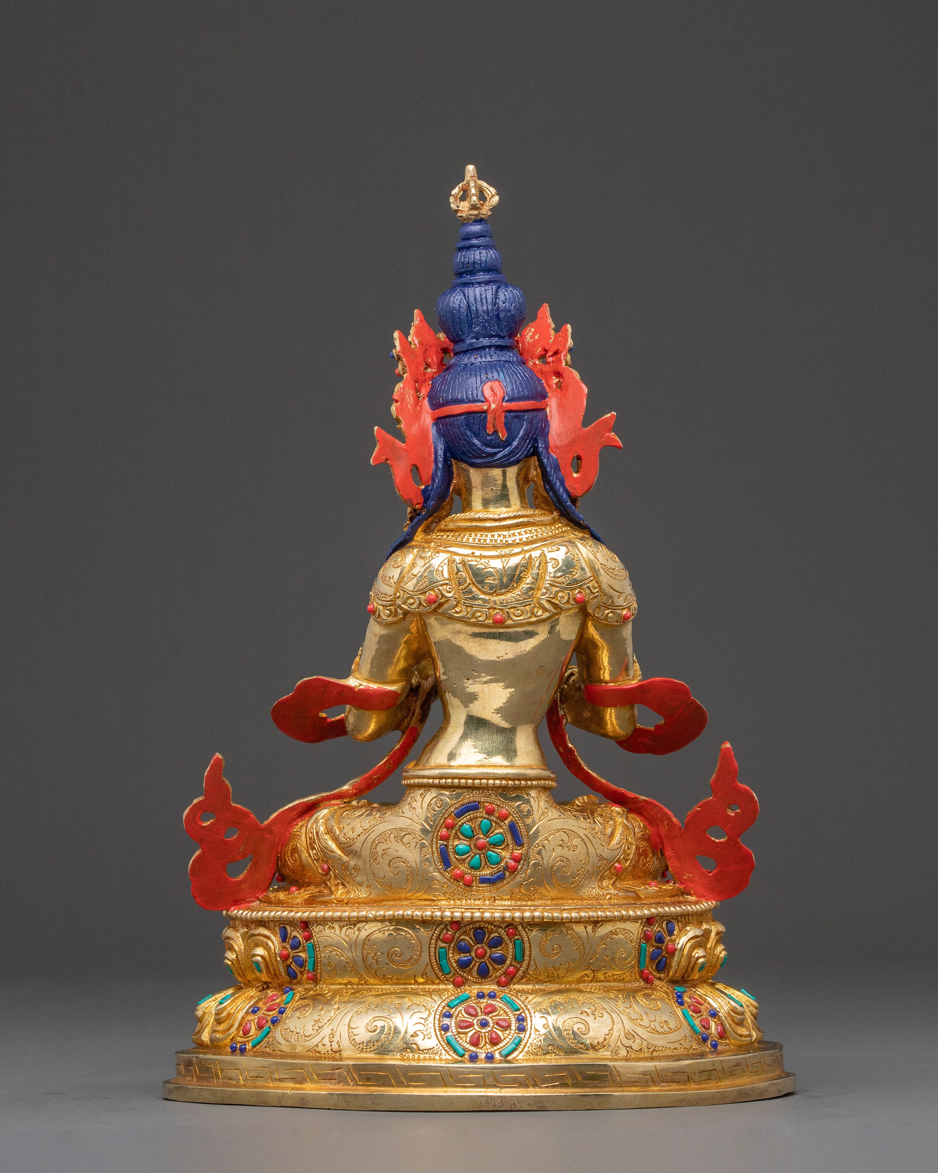 Golden Statue of Primordial Buddha Vajradhara