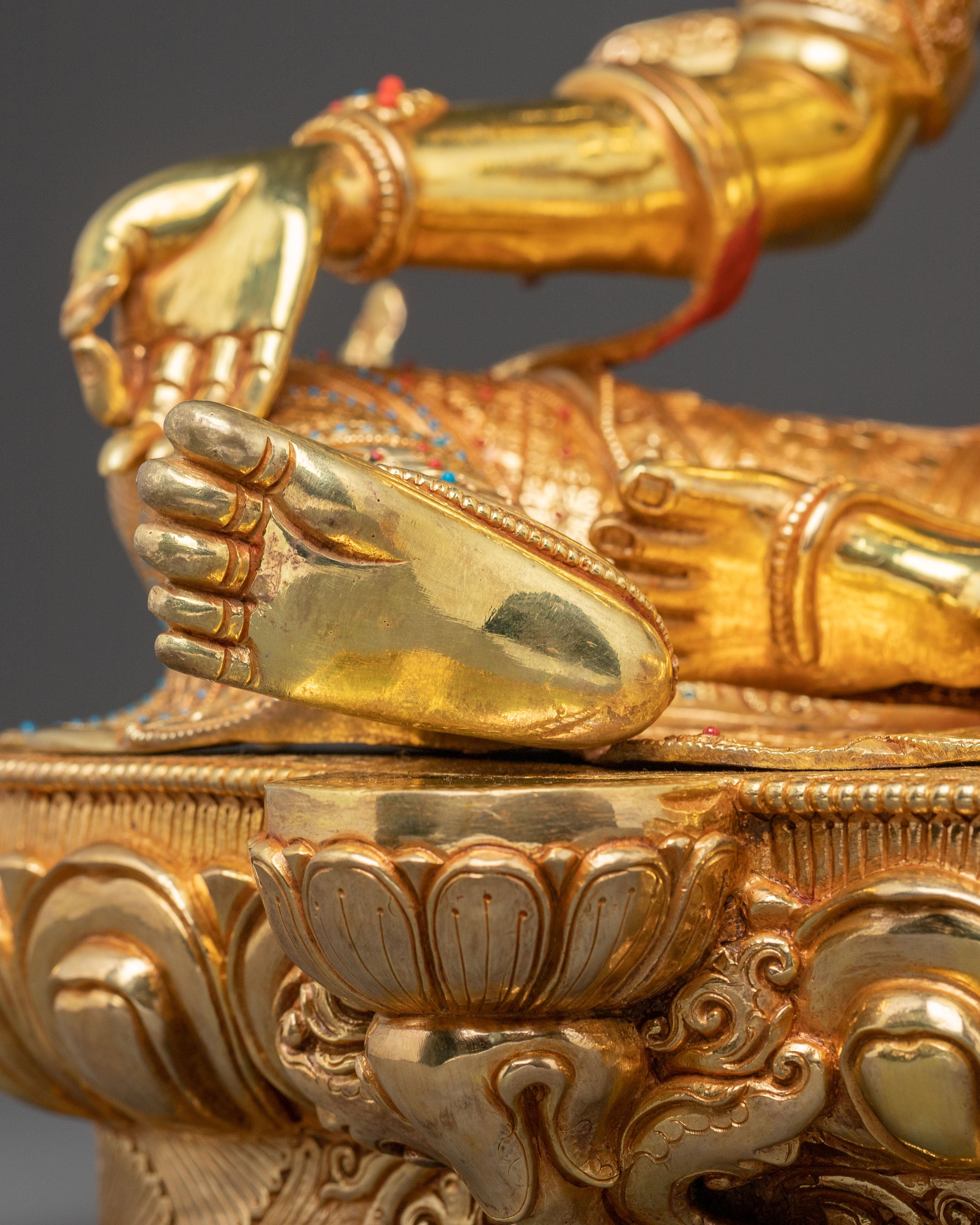 Blessed Statue of Green Tara | Goddess of Compassion