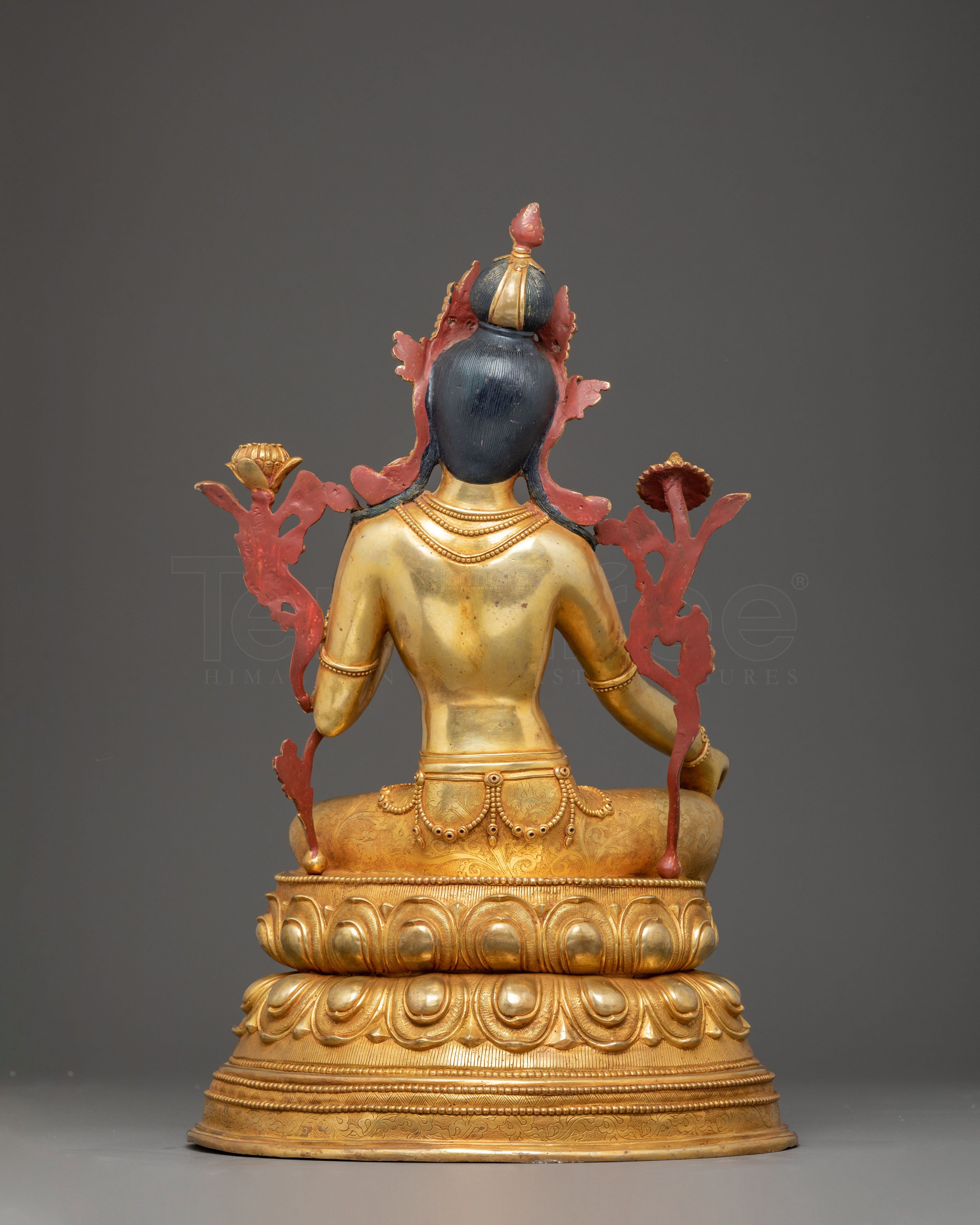 Handcrafted Statue of Mother Green Tara | Swift Protector