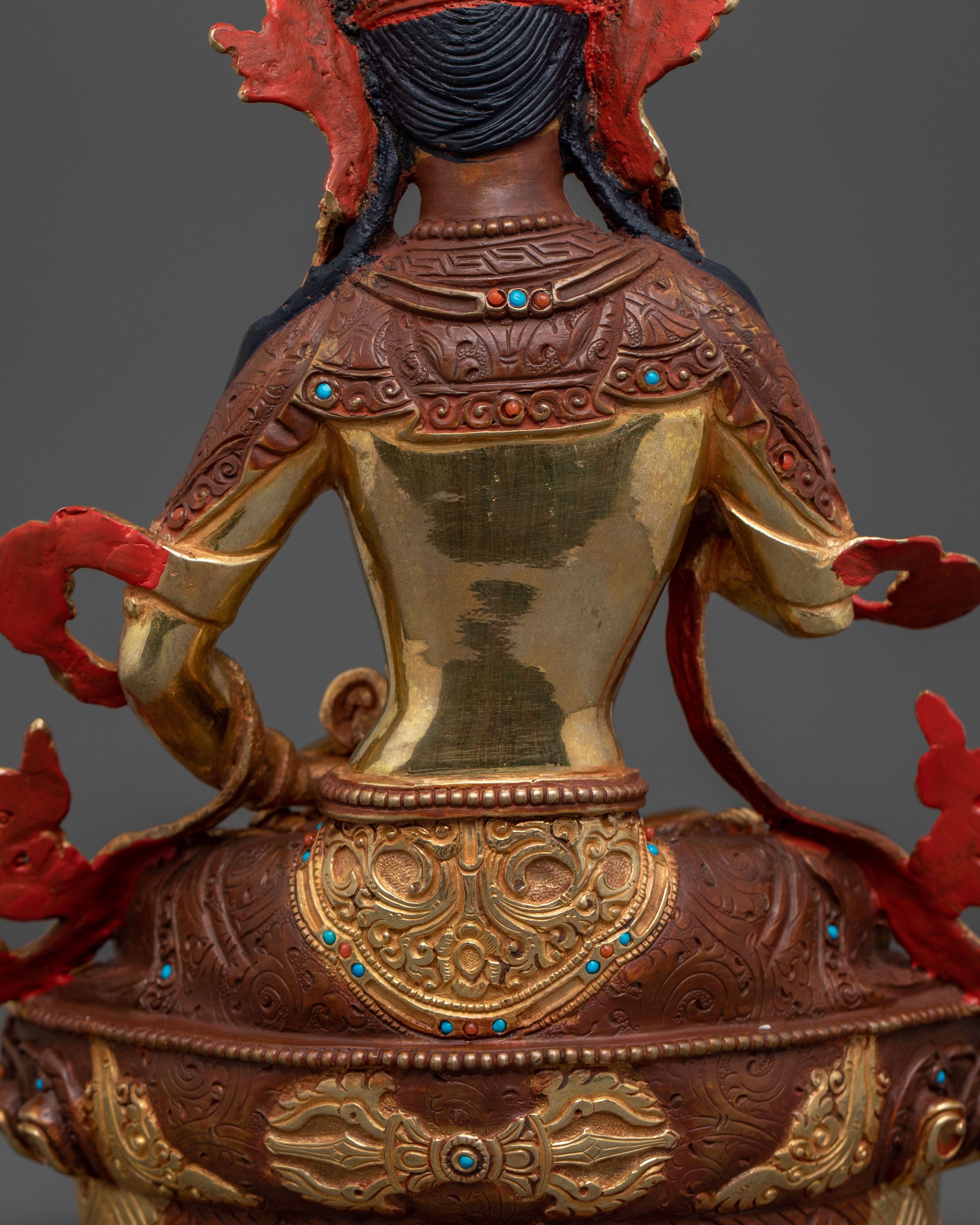 Vajrasattva Golden Statue with Copper Body