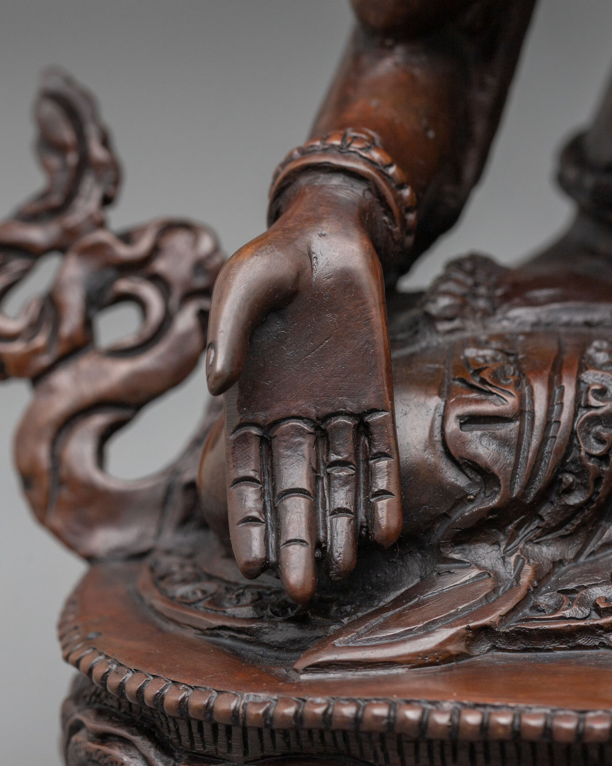 Handcrafted Namgyalma Oxidized Statue | Home Decor