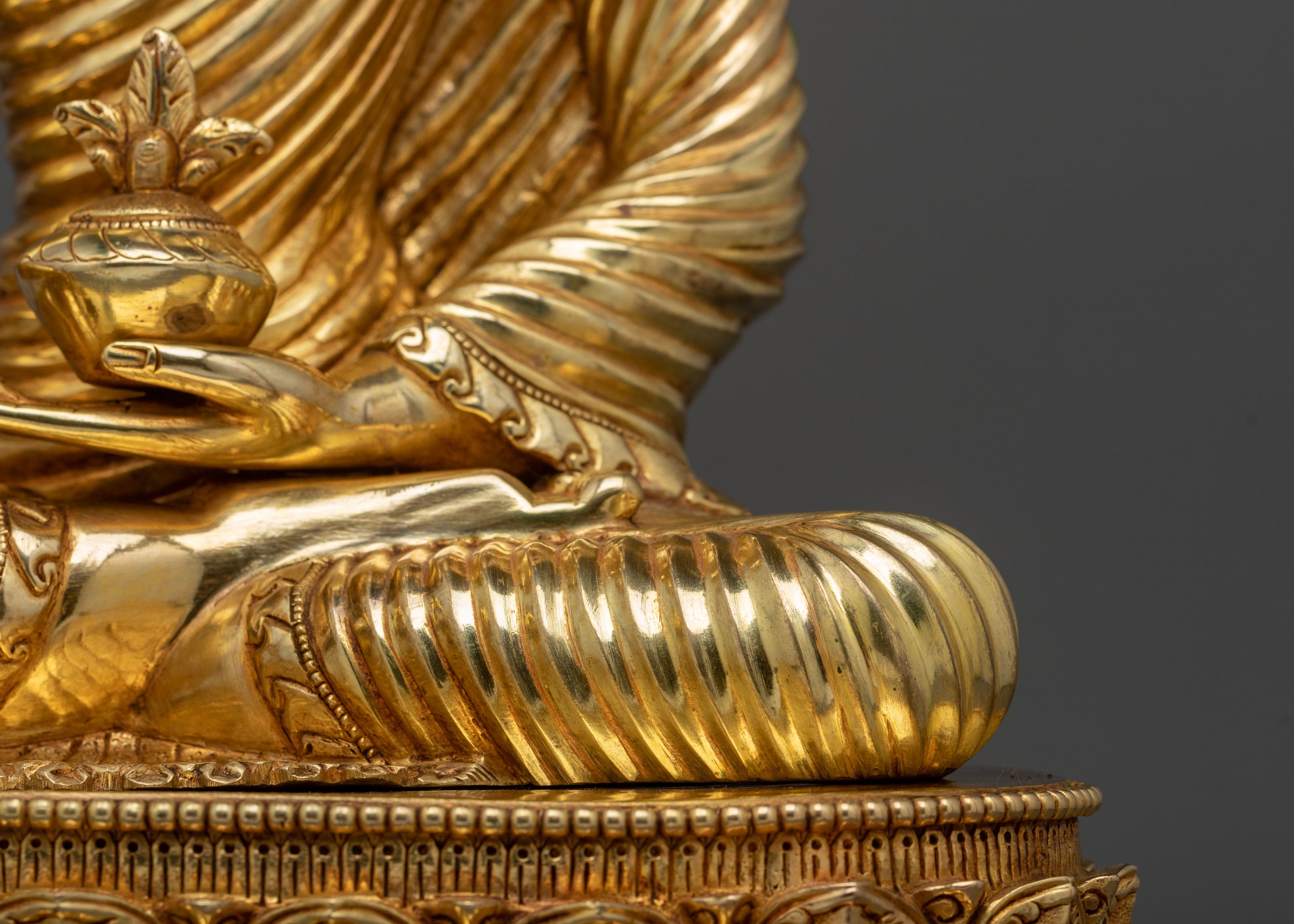 Healing Buddha "Bhaishajyaguru" Sculpture | Tibetan Buddhist Shrine