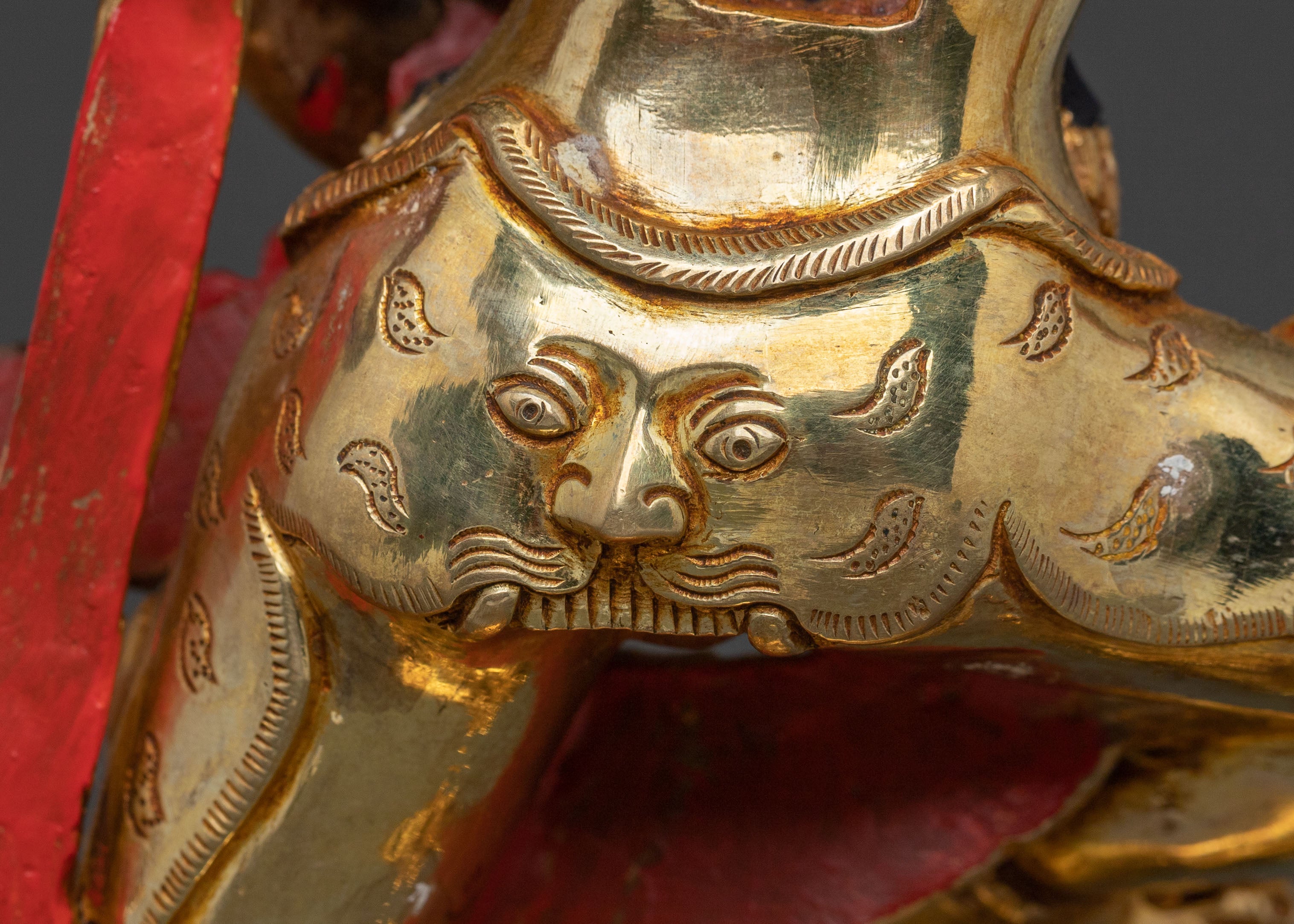 Kurukulla Statue | 24K Gold Glided Buddhist Dakini