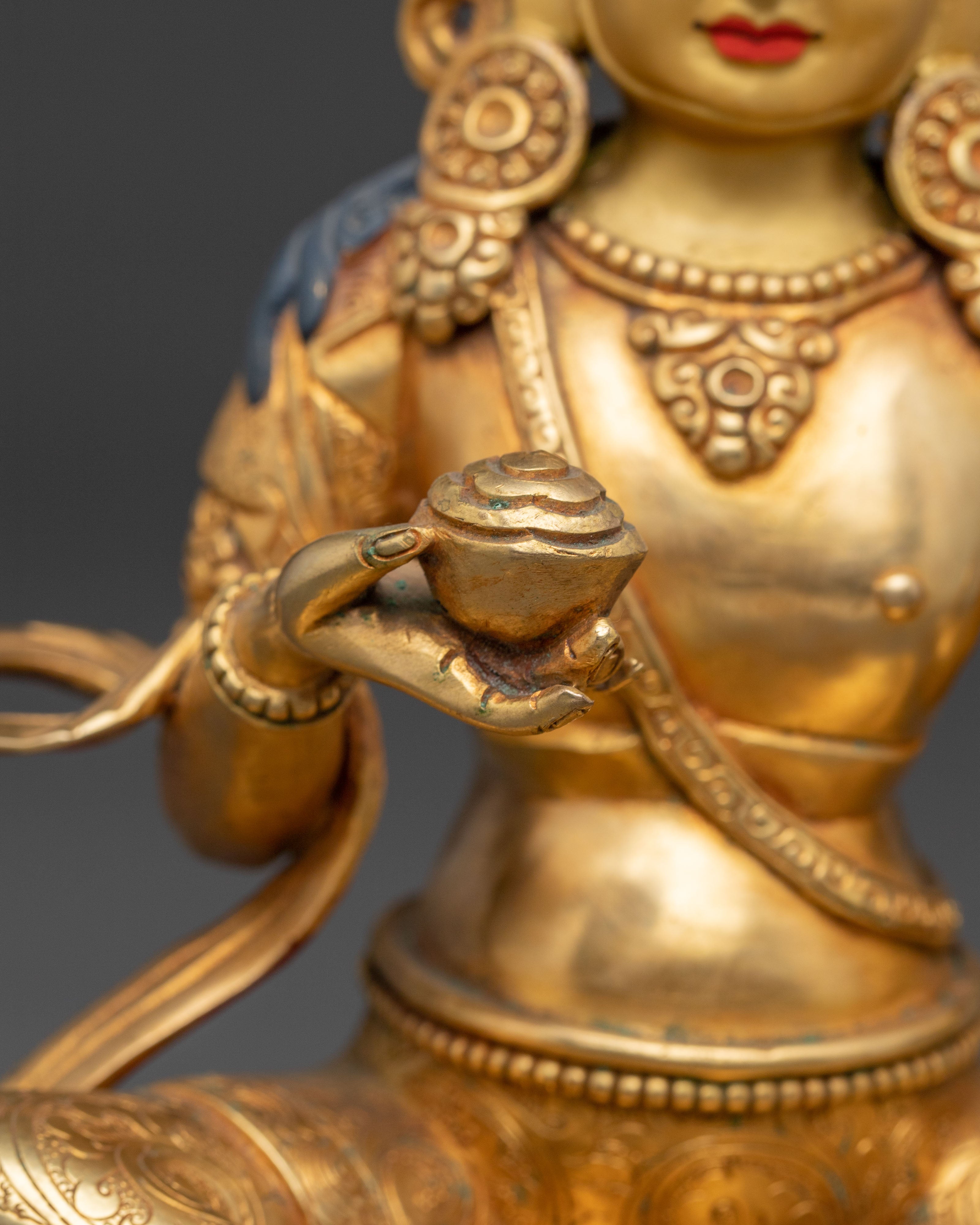 Sacred Tilopa Buddhist Statue | 24K Gold Gilded Statue