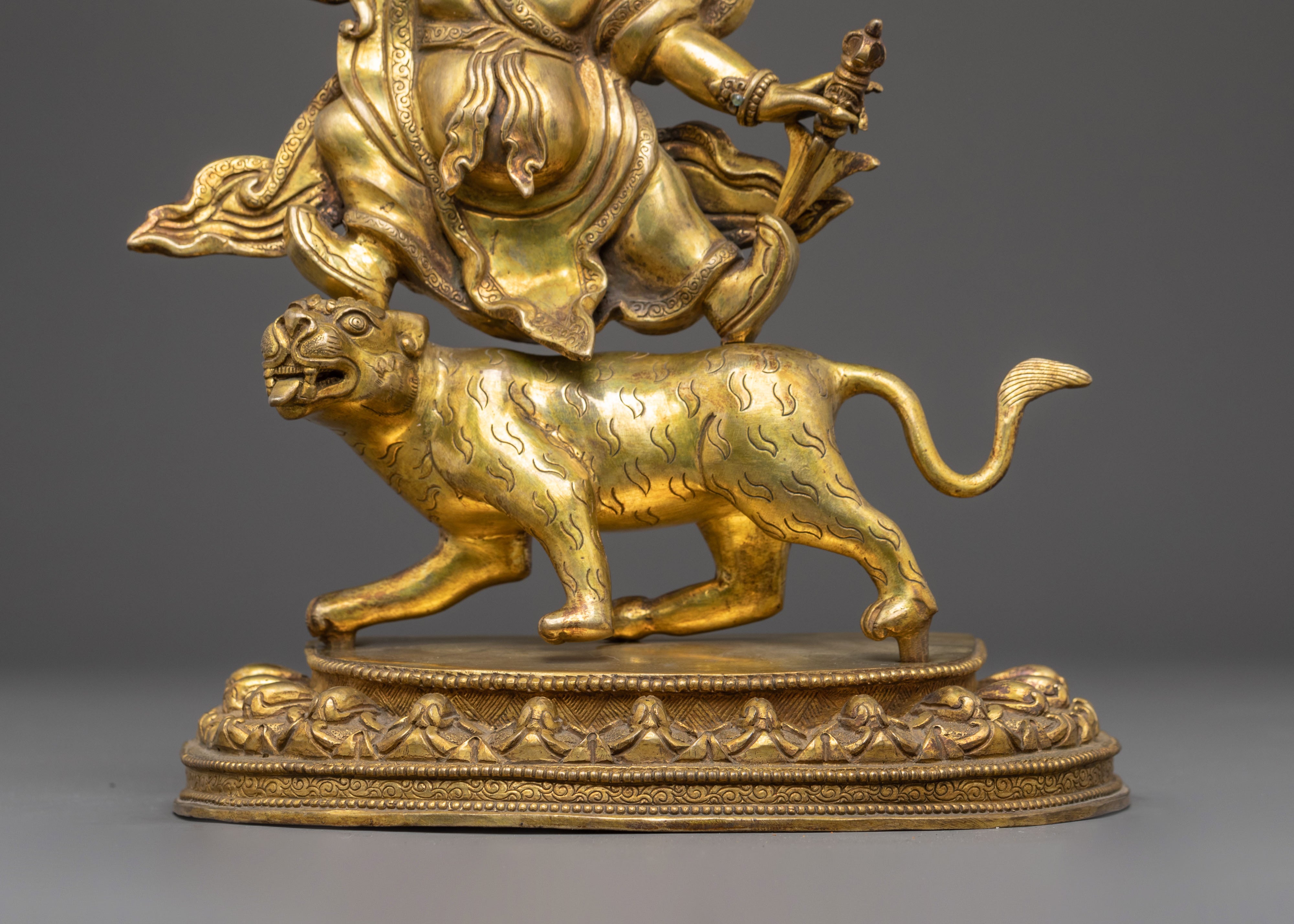 Handmade Dorje Drolo Buddhist Statue | Tantric Protector