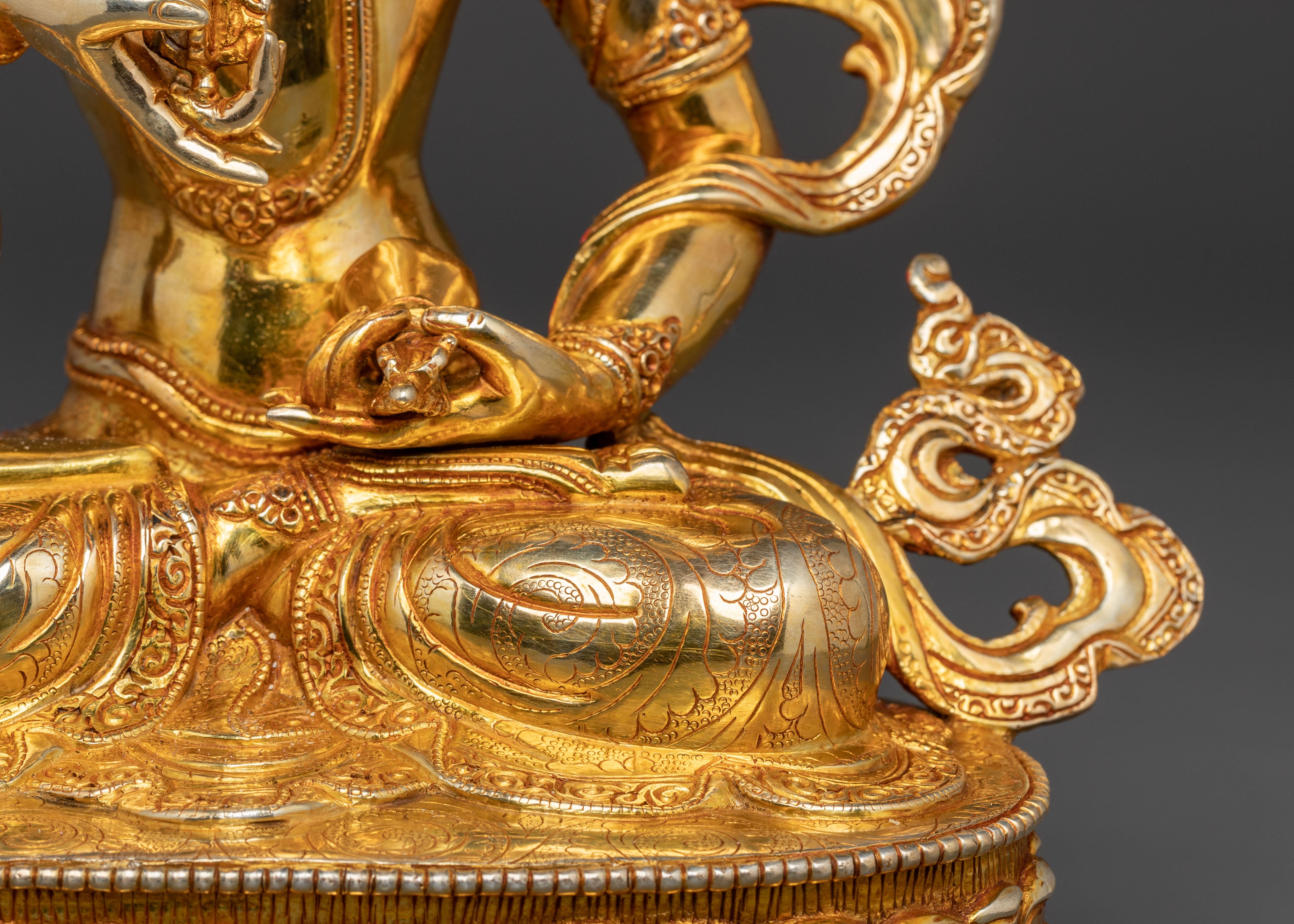 Vajrasattva Bodhisattva Copper Statue – Purely Gilded Artistry