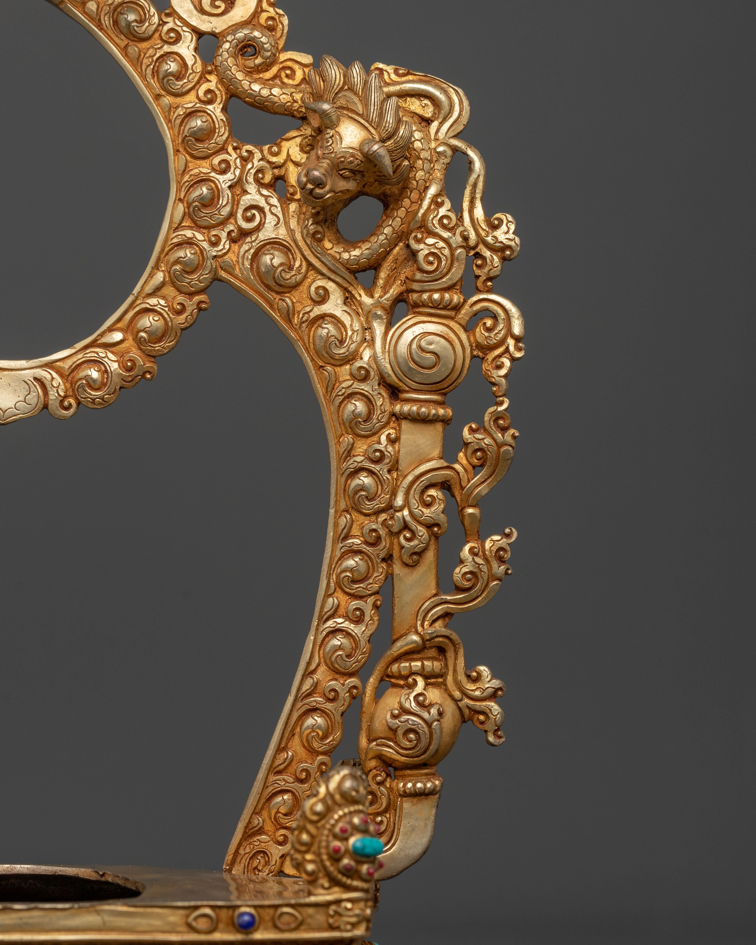 Buddha from Future Maitreya Statue in Pure 24K Gold