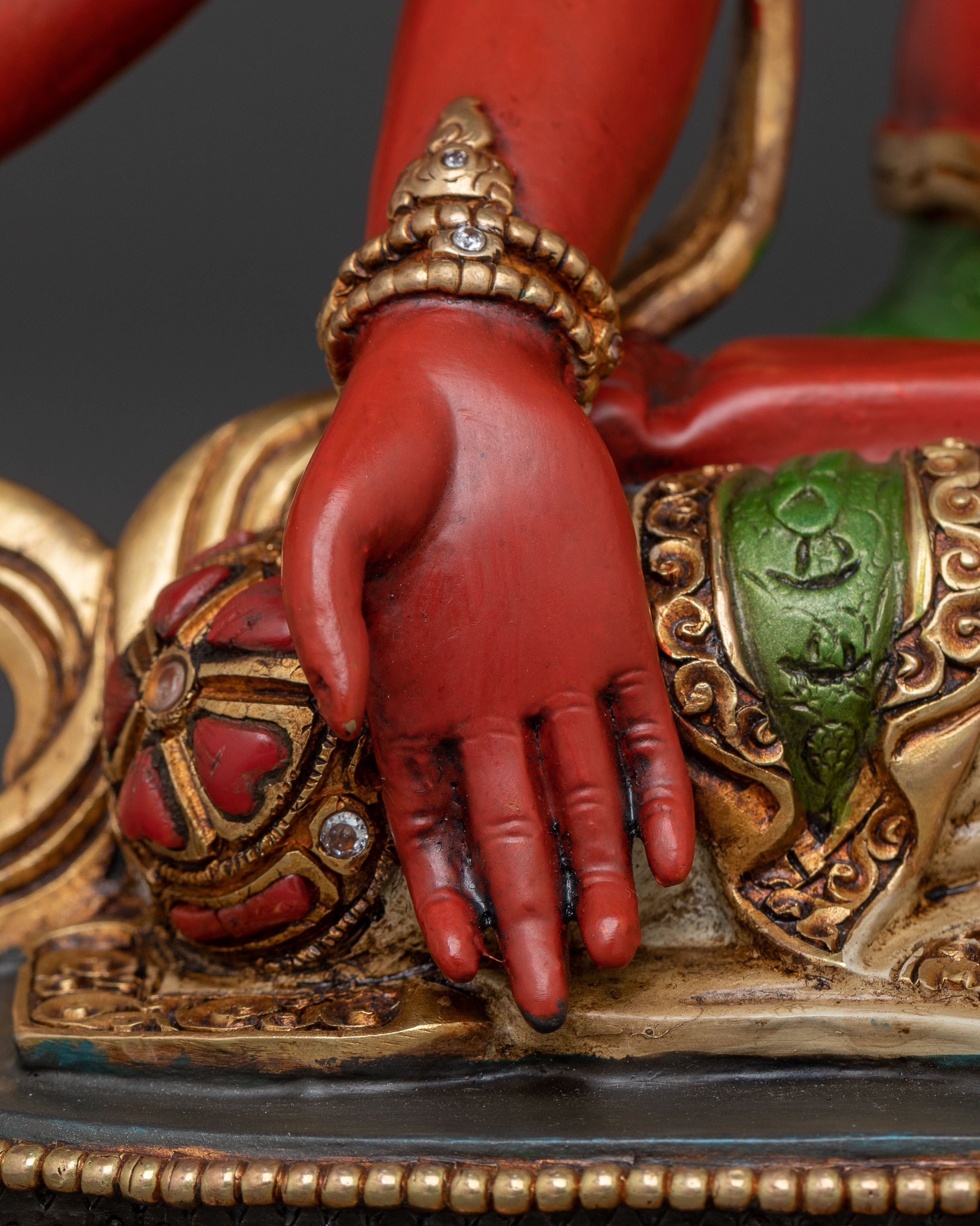 Unique Depiction of Maha Manjushri | Wisdom Bodhisattva