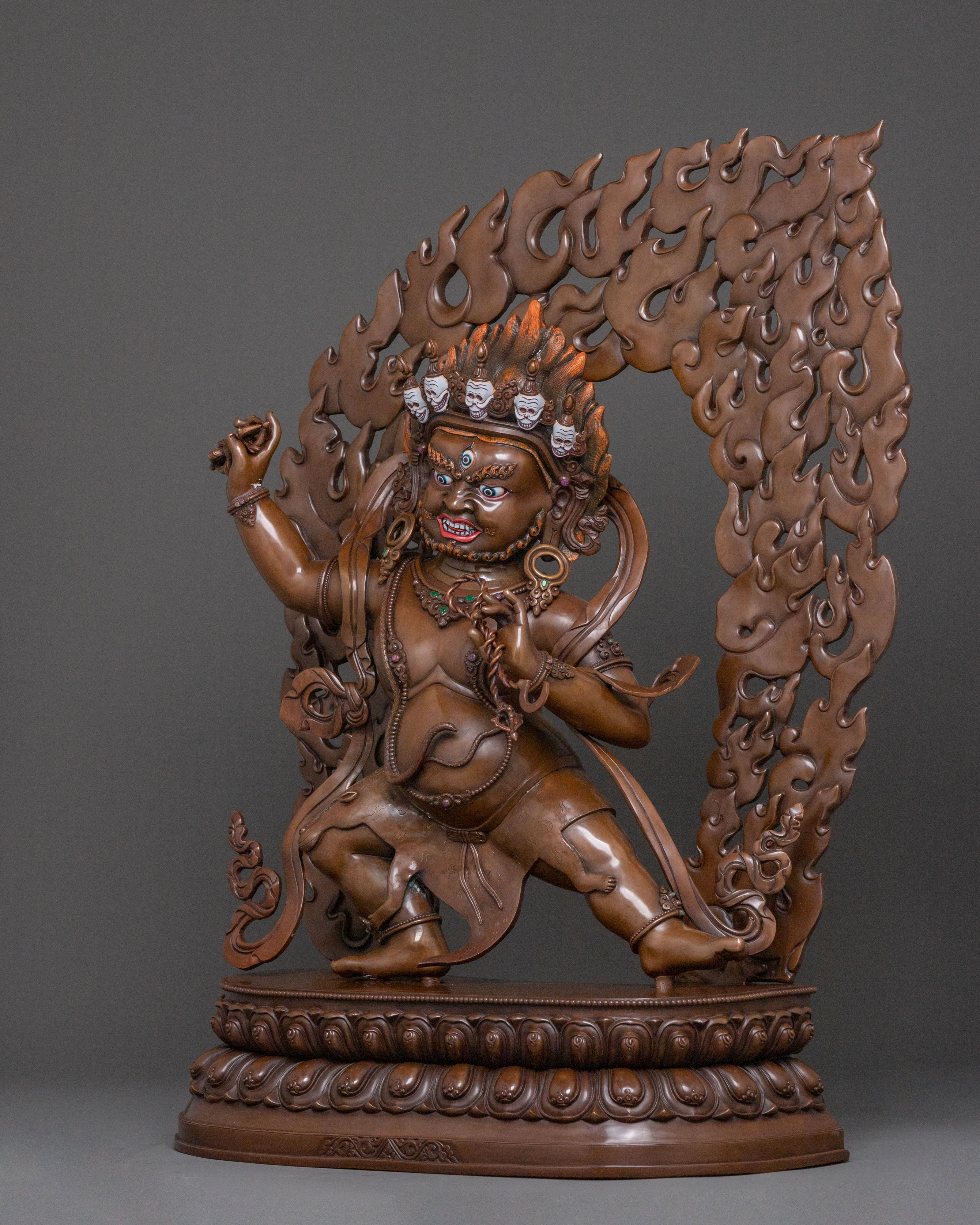 Vajrapani Statue Holder of the Vajra: Altar Decor