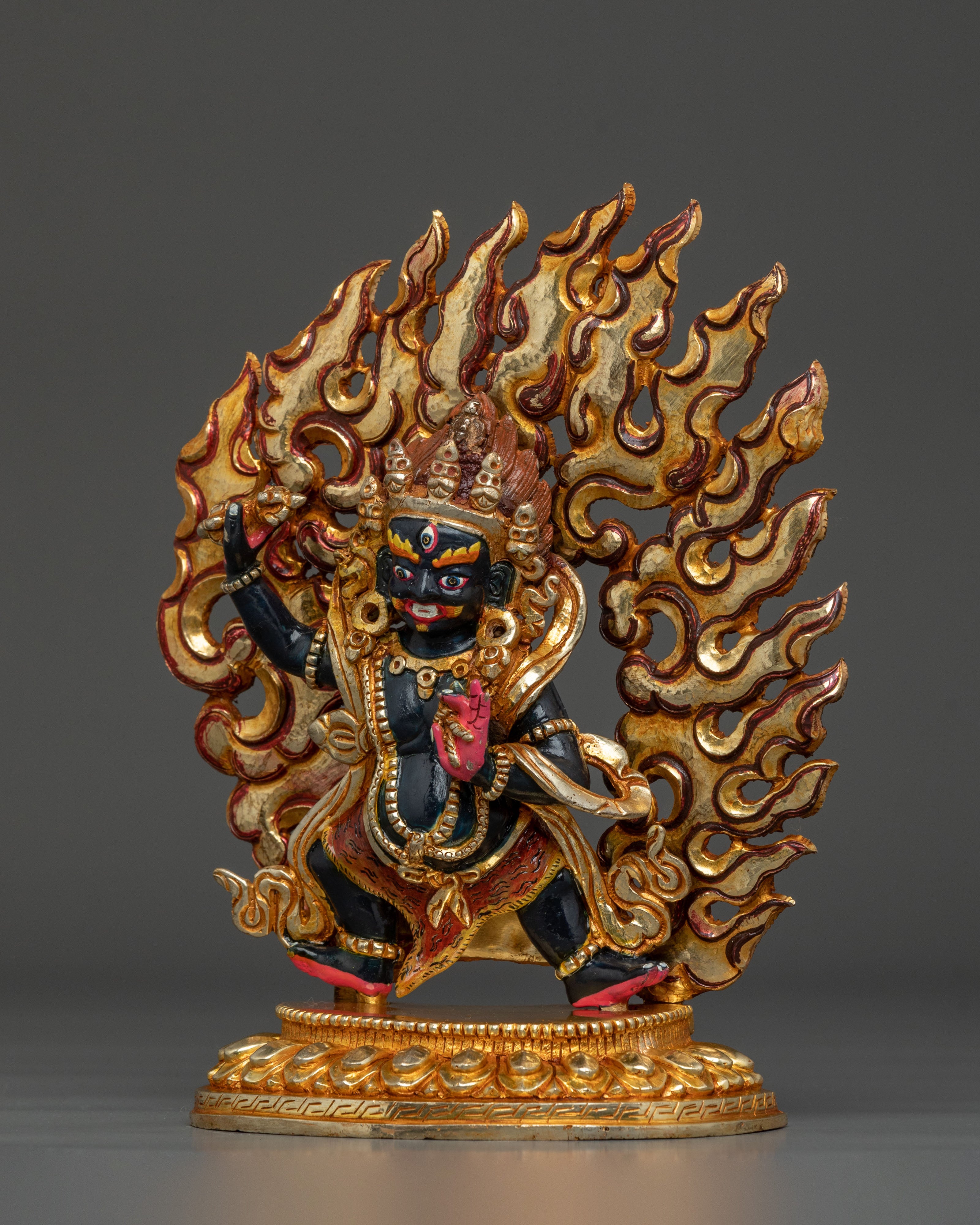 Sacred Vajrapani Sculpture: Sacred Statue for Meditation Space