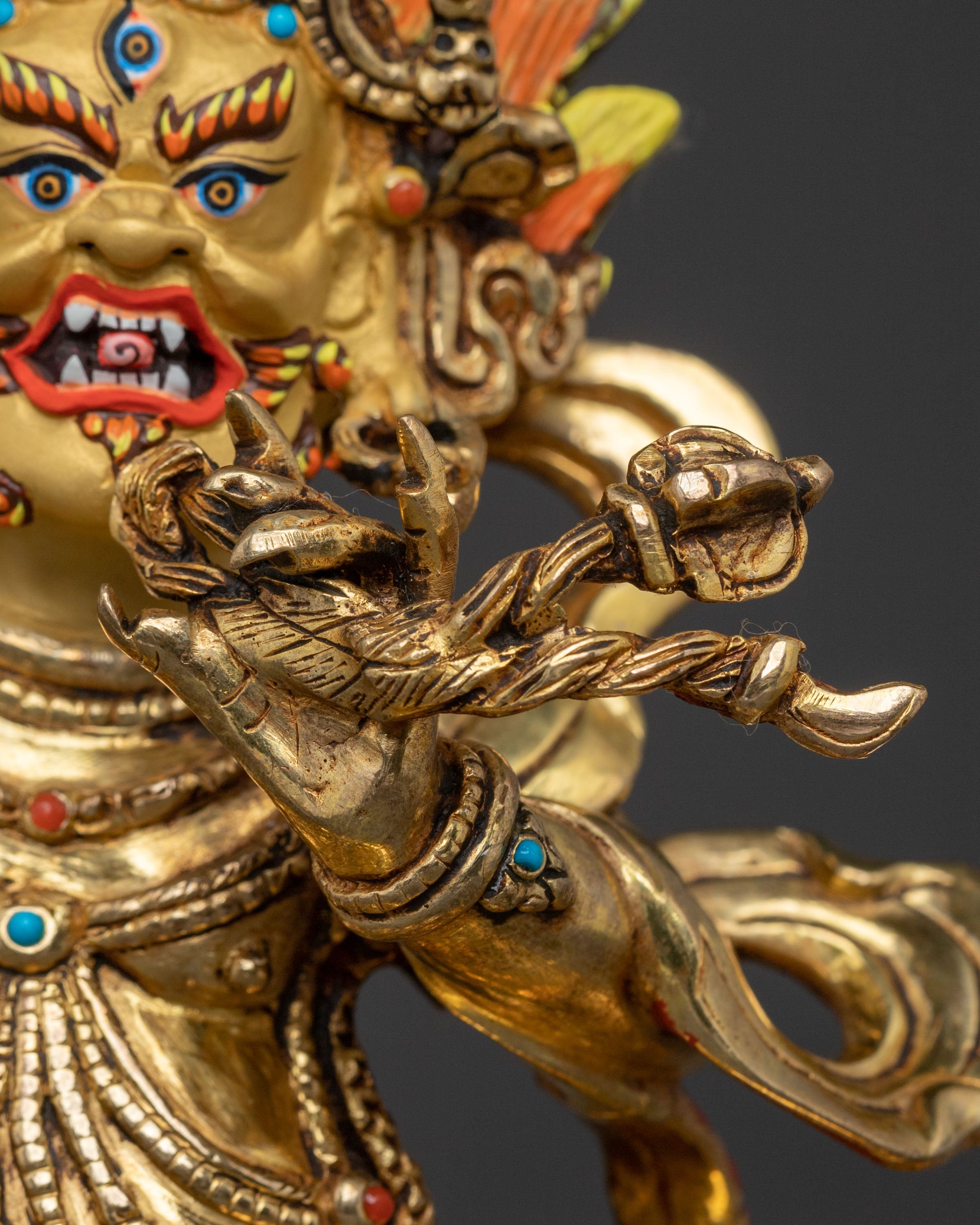 Vajrapani Buddhist Statue | Wrathful Protector of Enlightenment