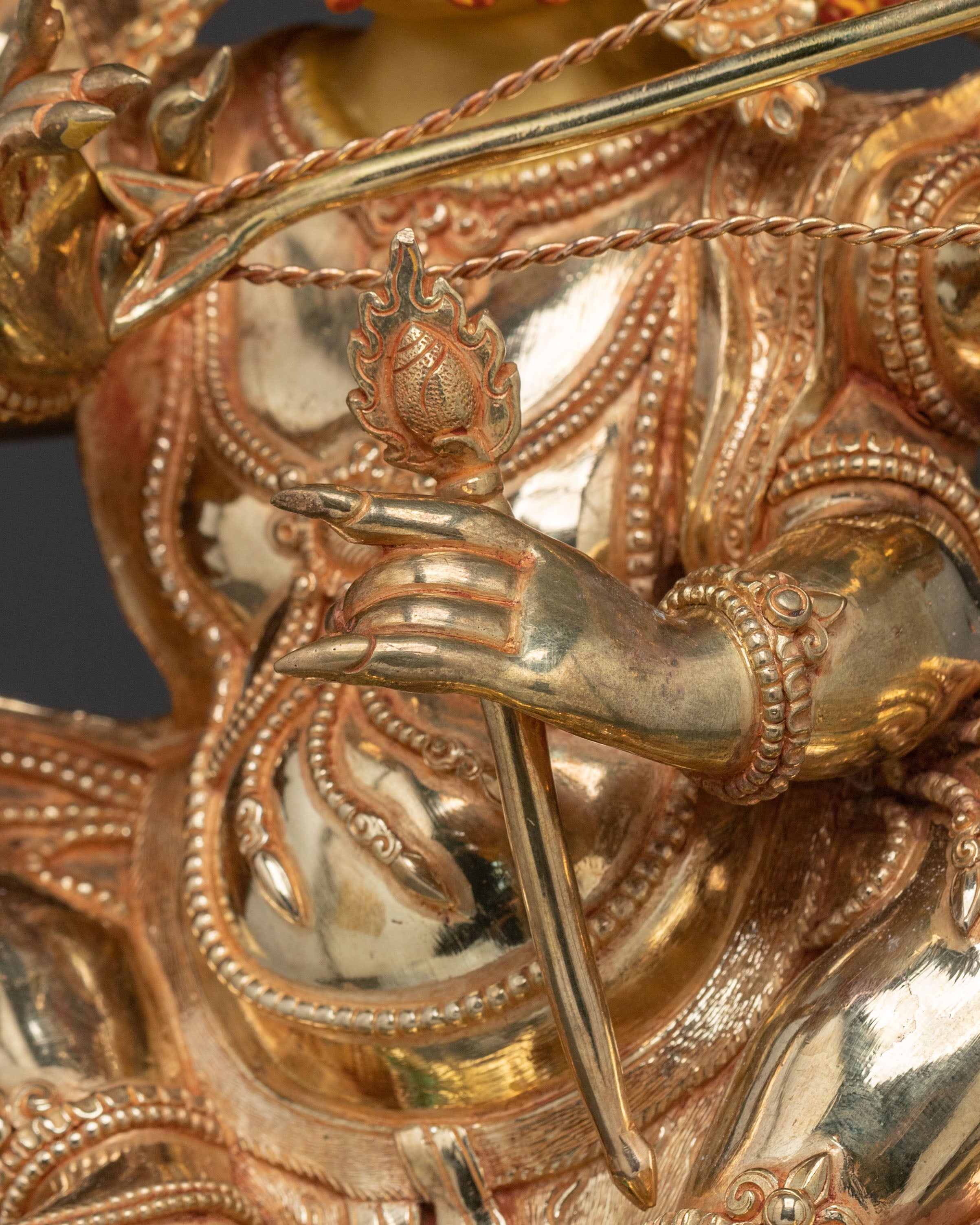 Pehar Gyalpo Sacred Figurine | Tibetan Dharma Protector Deity
