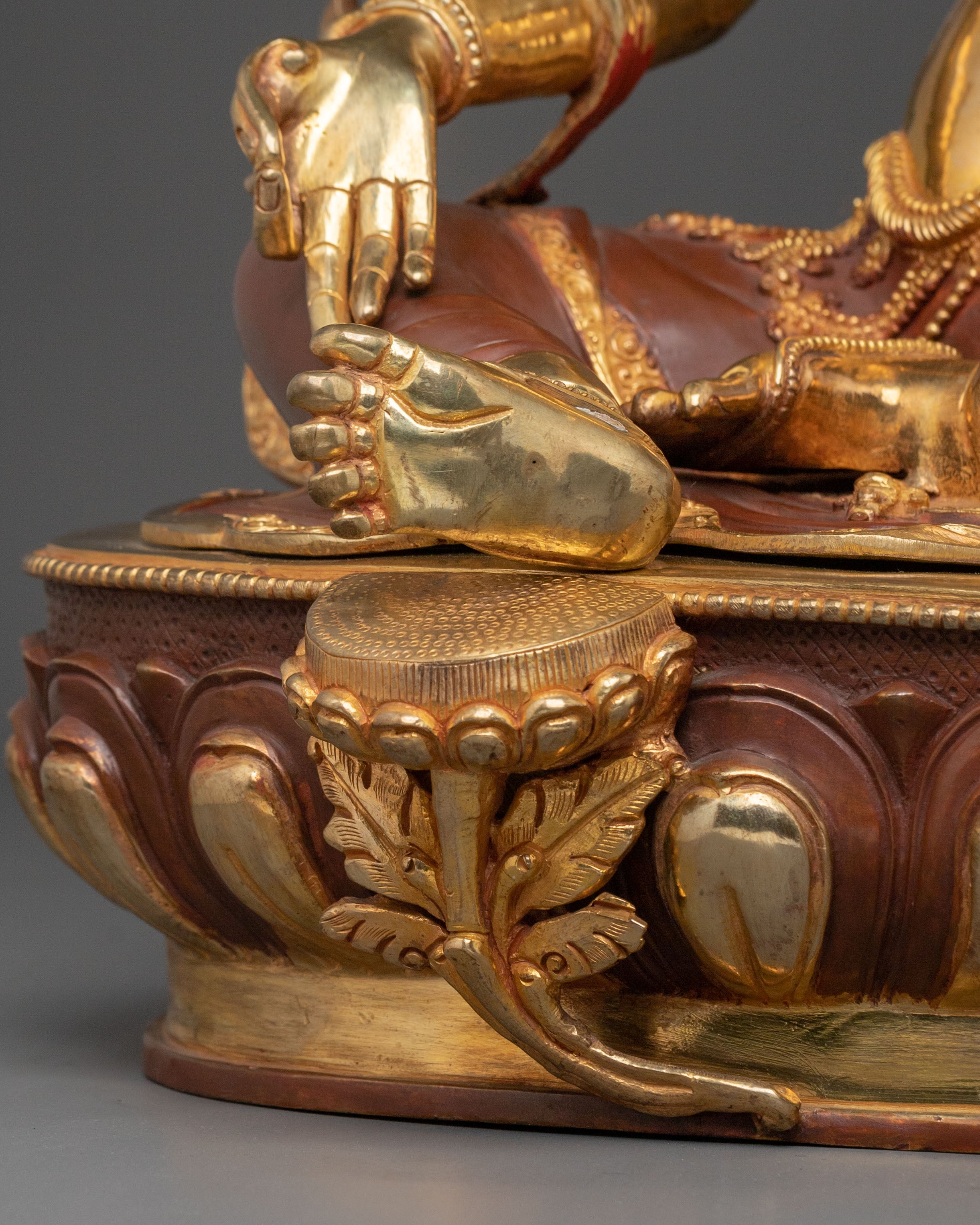 Green Tara Sacred Shrine Figure | Goddess of Compassion and Swift Protection