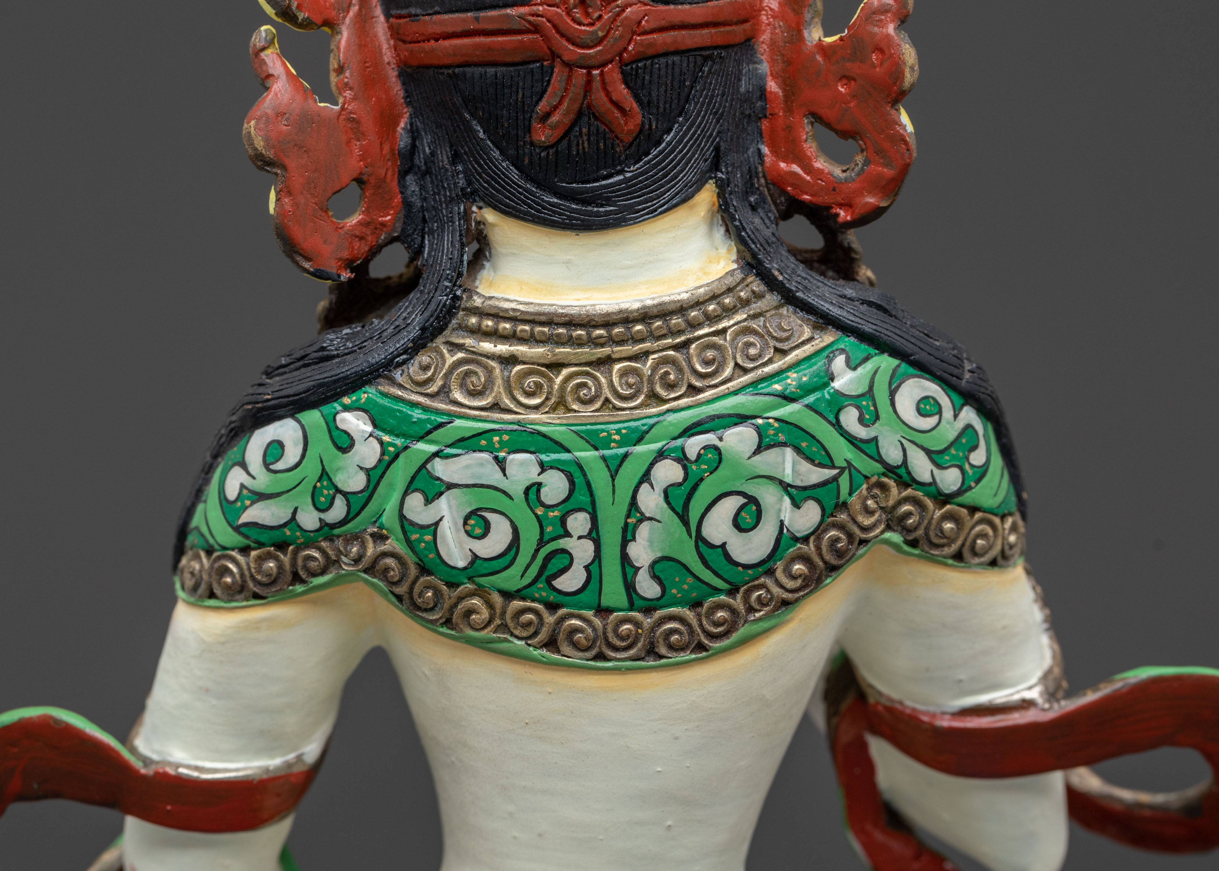 Golden Vajrasattva Purification Statue: Radiant Grace