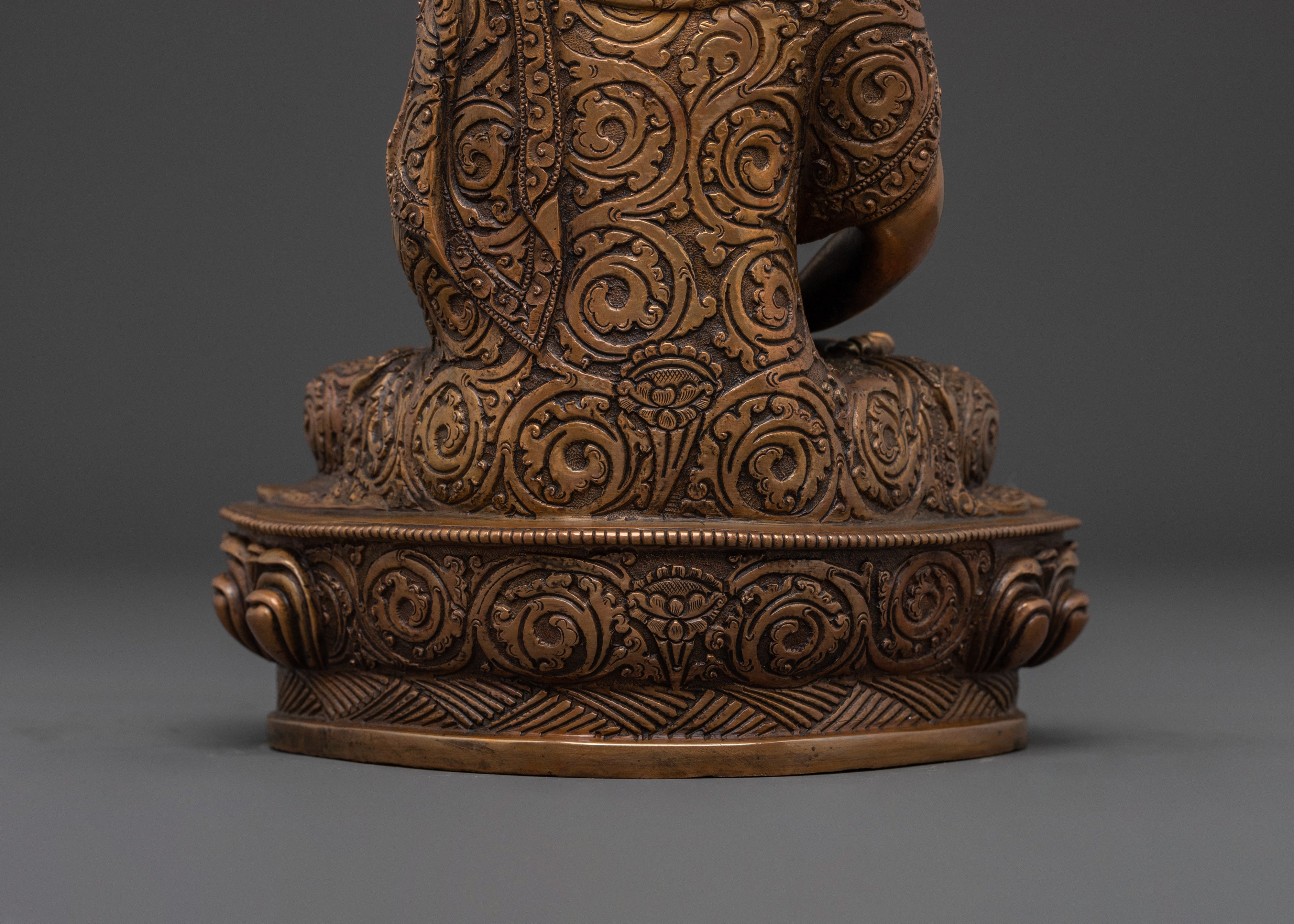 Amitabha Buddha Copper Statue | Beacon of Salvation