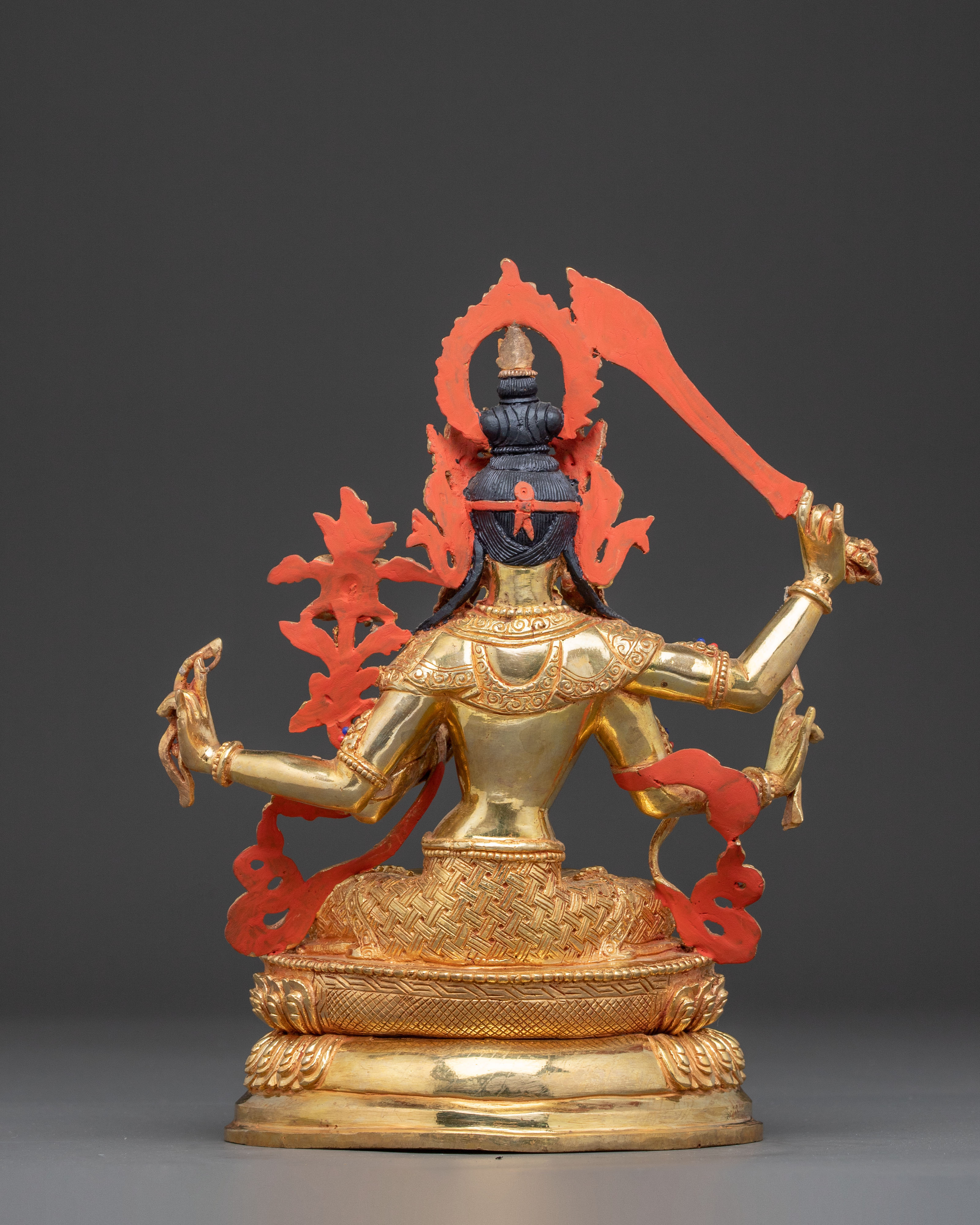 Maha Manjushri Buddhist Deity Statue
