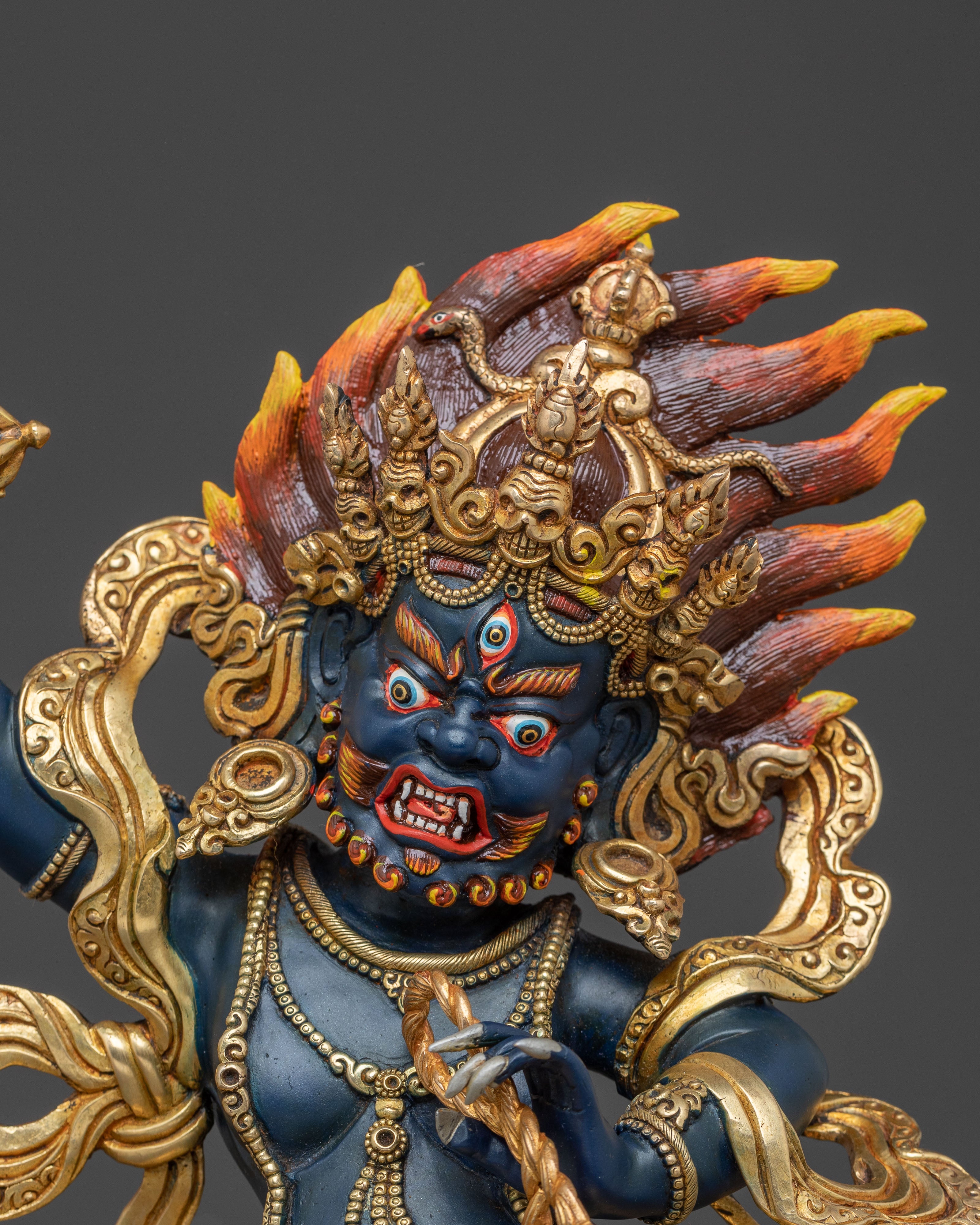 Sacred Statue of Vajrapani Bodhisattva | | Protector Deity of Strength