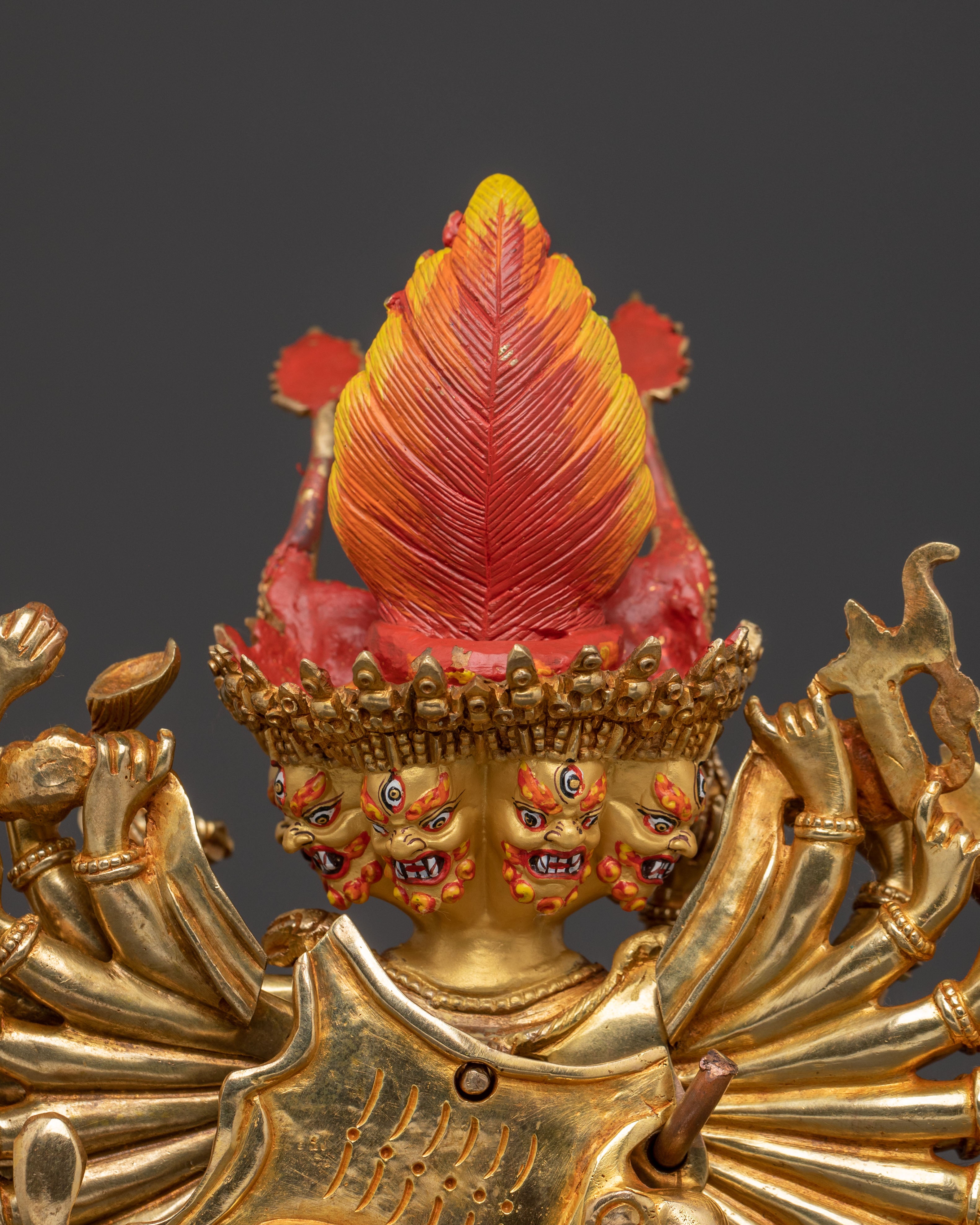 Yamantaka Statue With Consort | Meditational Deity