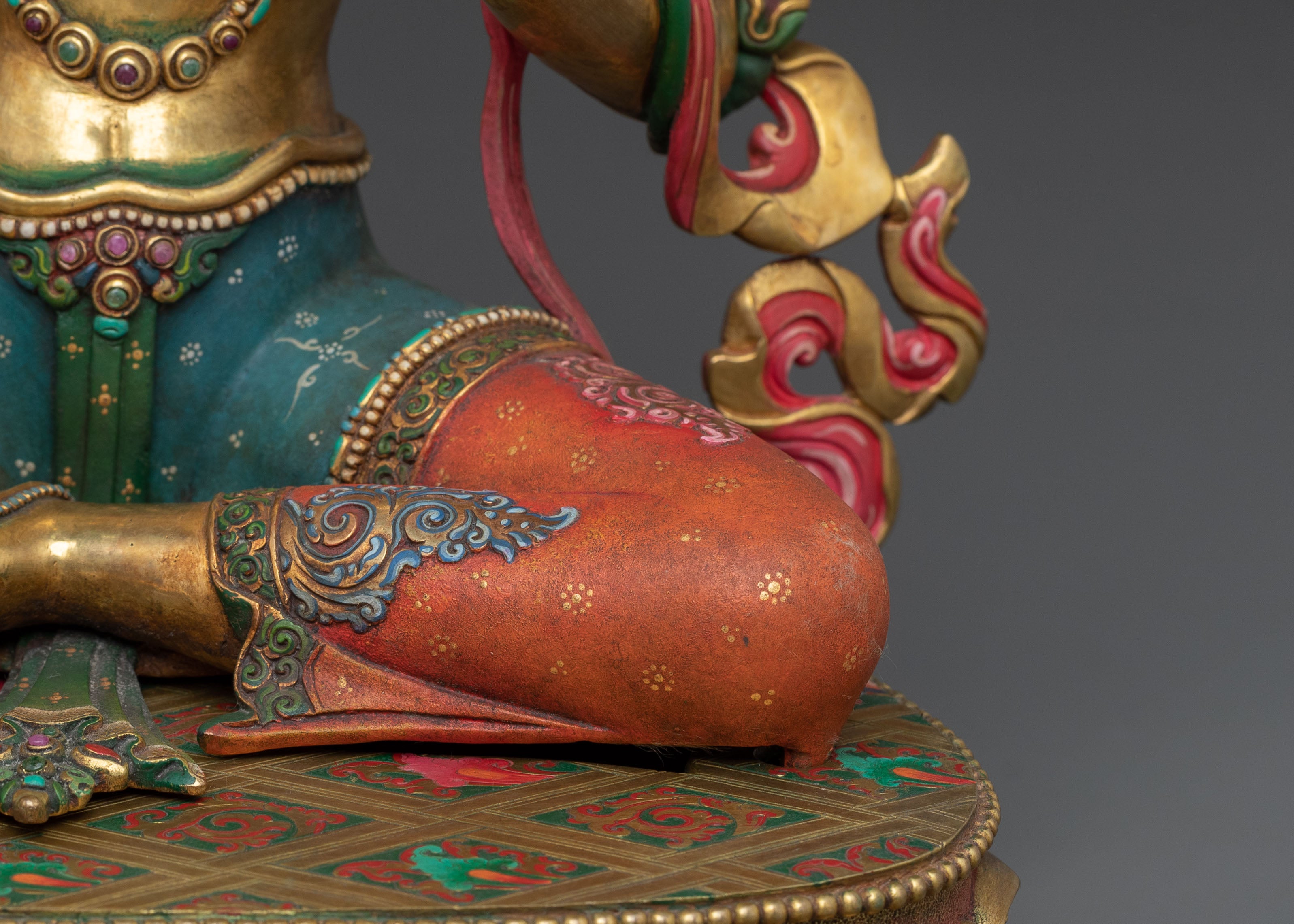 Green Tara Guardian Deity Statue | Compassion Home Altar Decor
